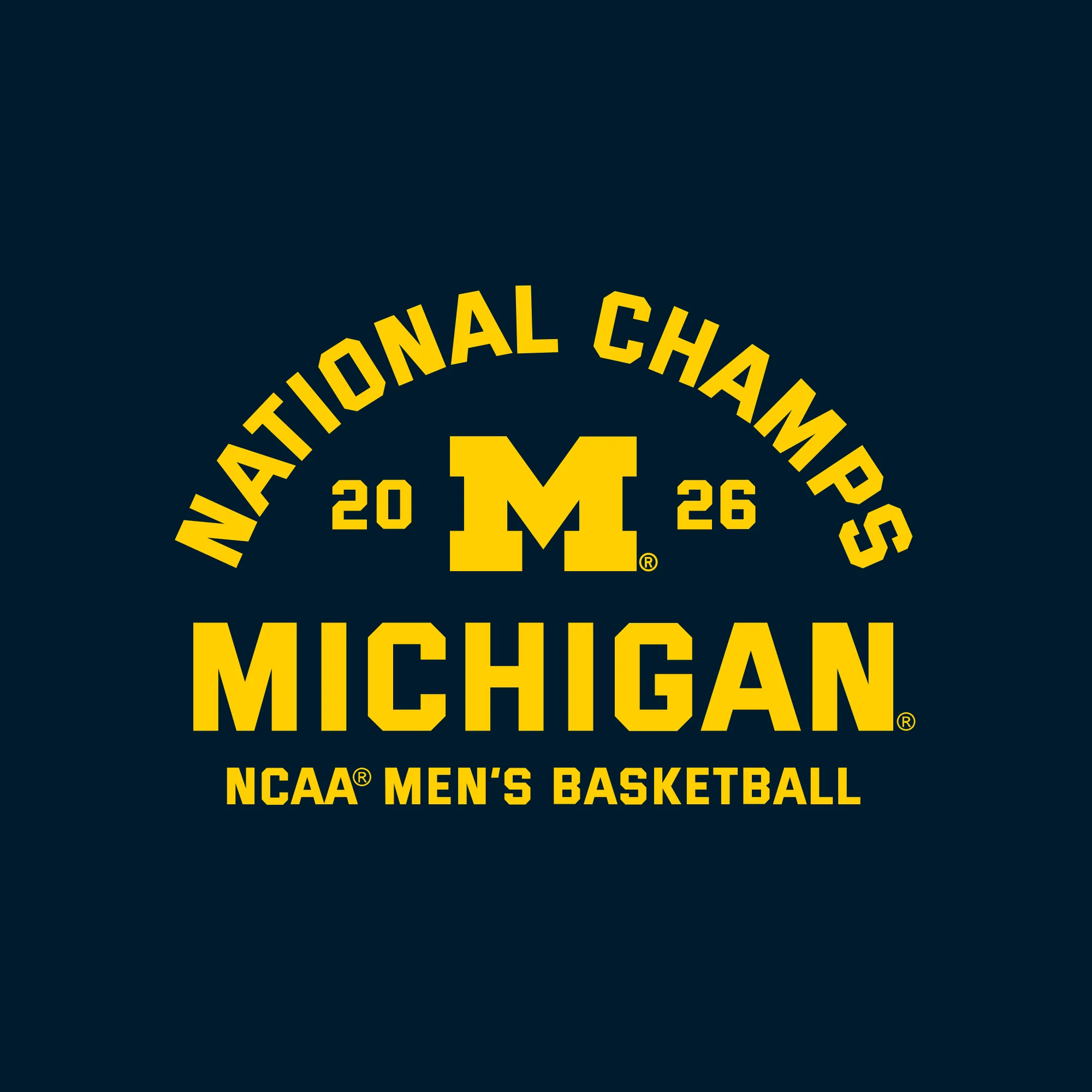 Michigan 2026 Basketball National Champions Blocker Sweatpants - Image 3