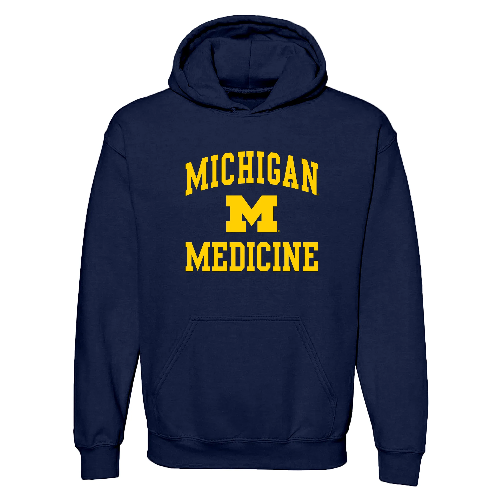 Michigan Arch Logo Medicine Hoodie - Navy