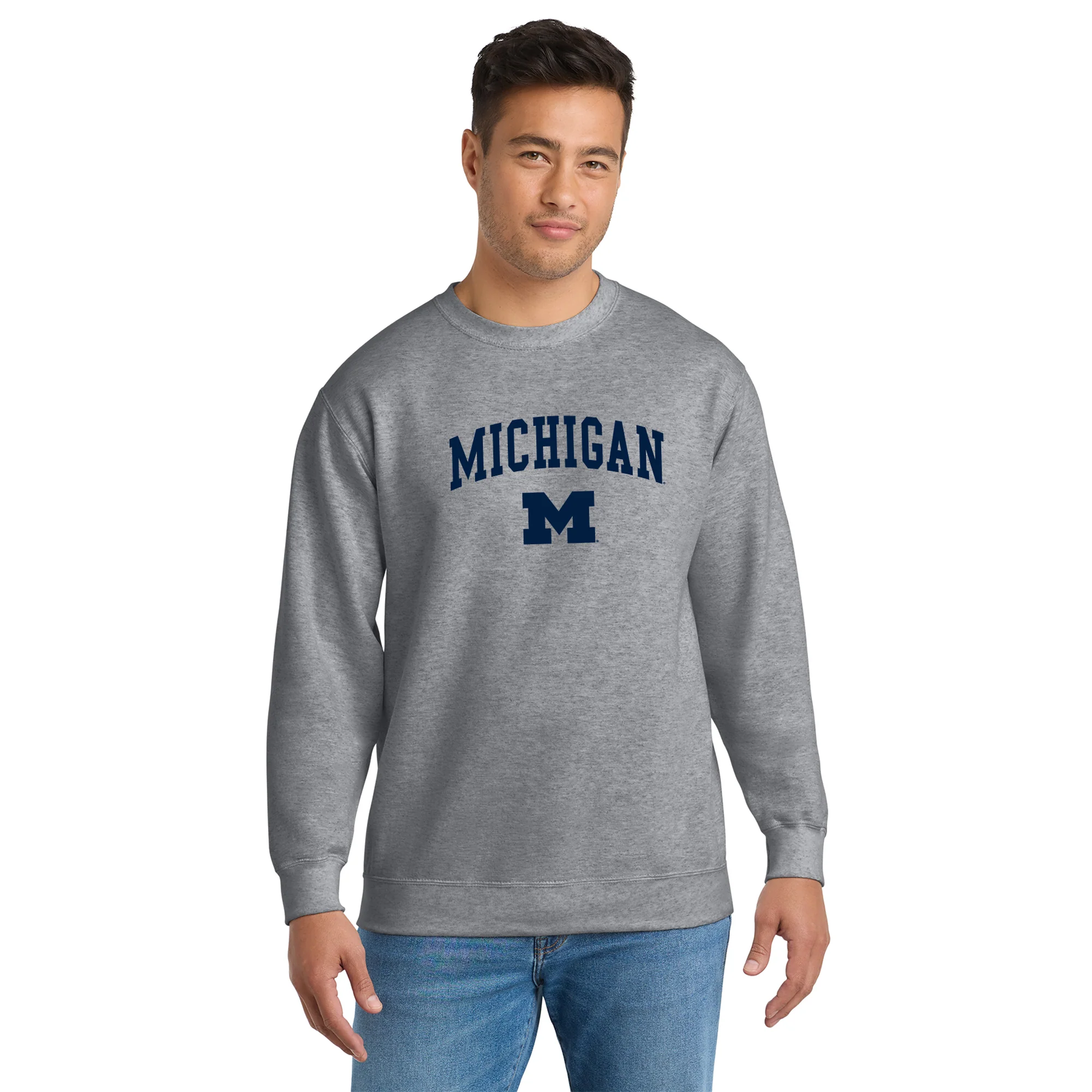 Michigan Arch Logo Tall Crewneck - Image 6
