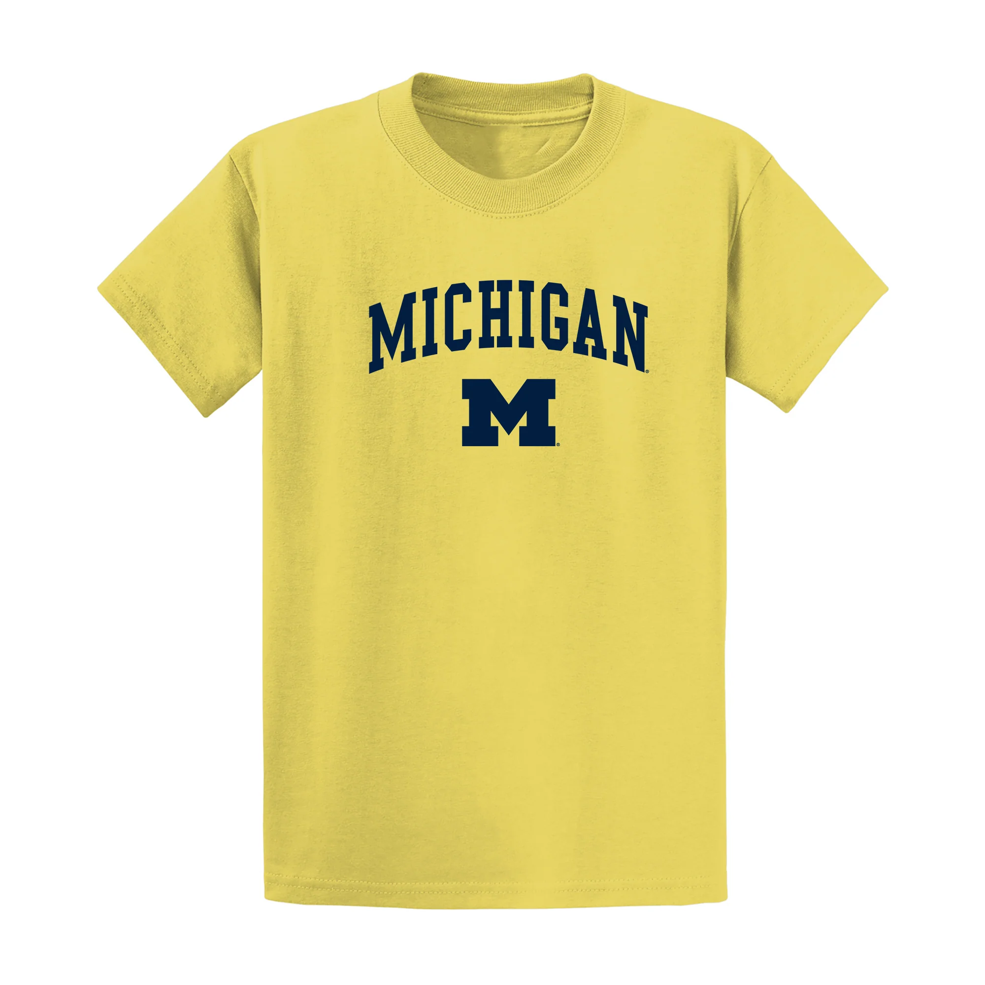 Michigan Arch Logo Tall T-Shirt - Image 3