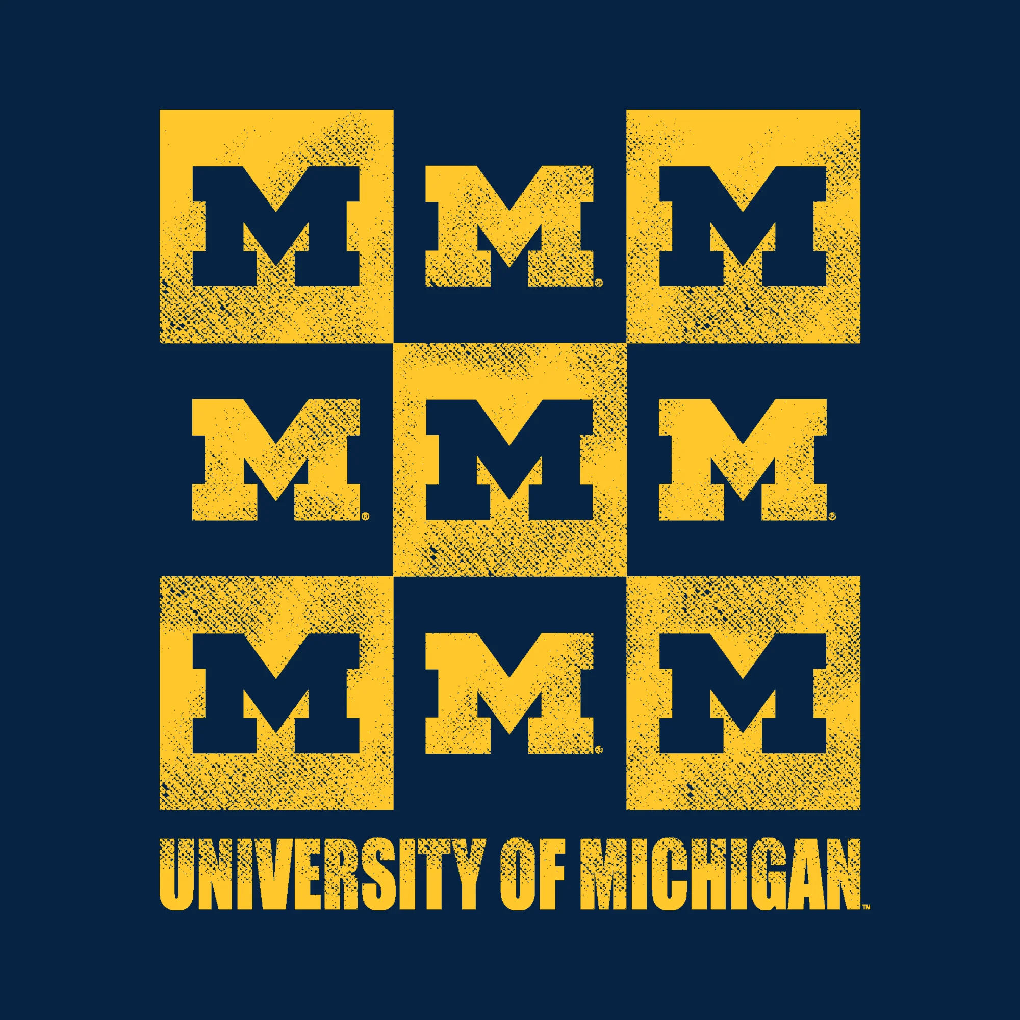 Michigan Checkerbox JA BTB Fleece Crewneck - Image 5