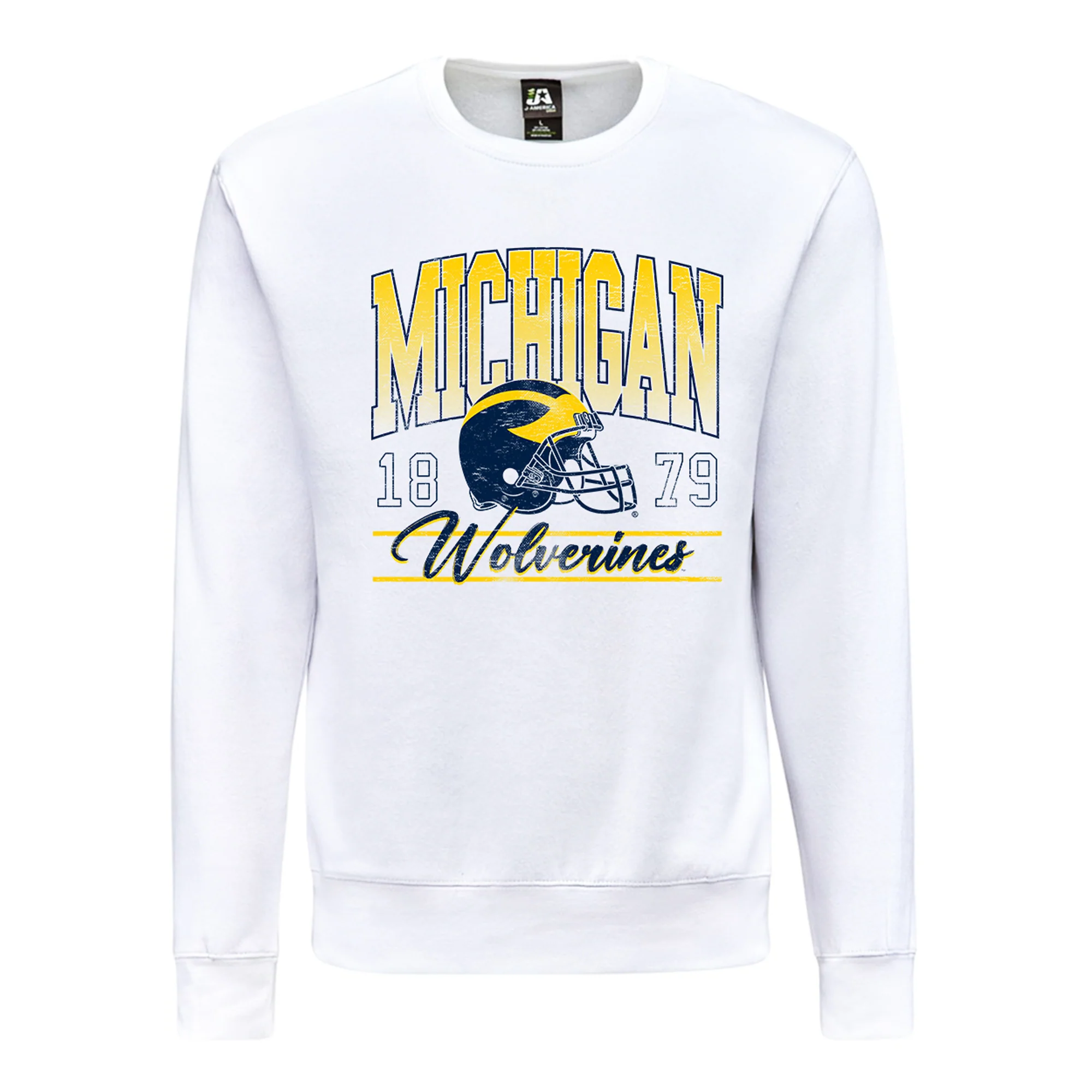Michigan Colossal JA BTB Fleece Crewneck - Image 2