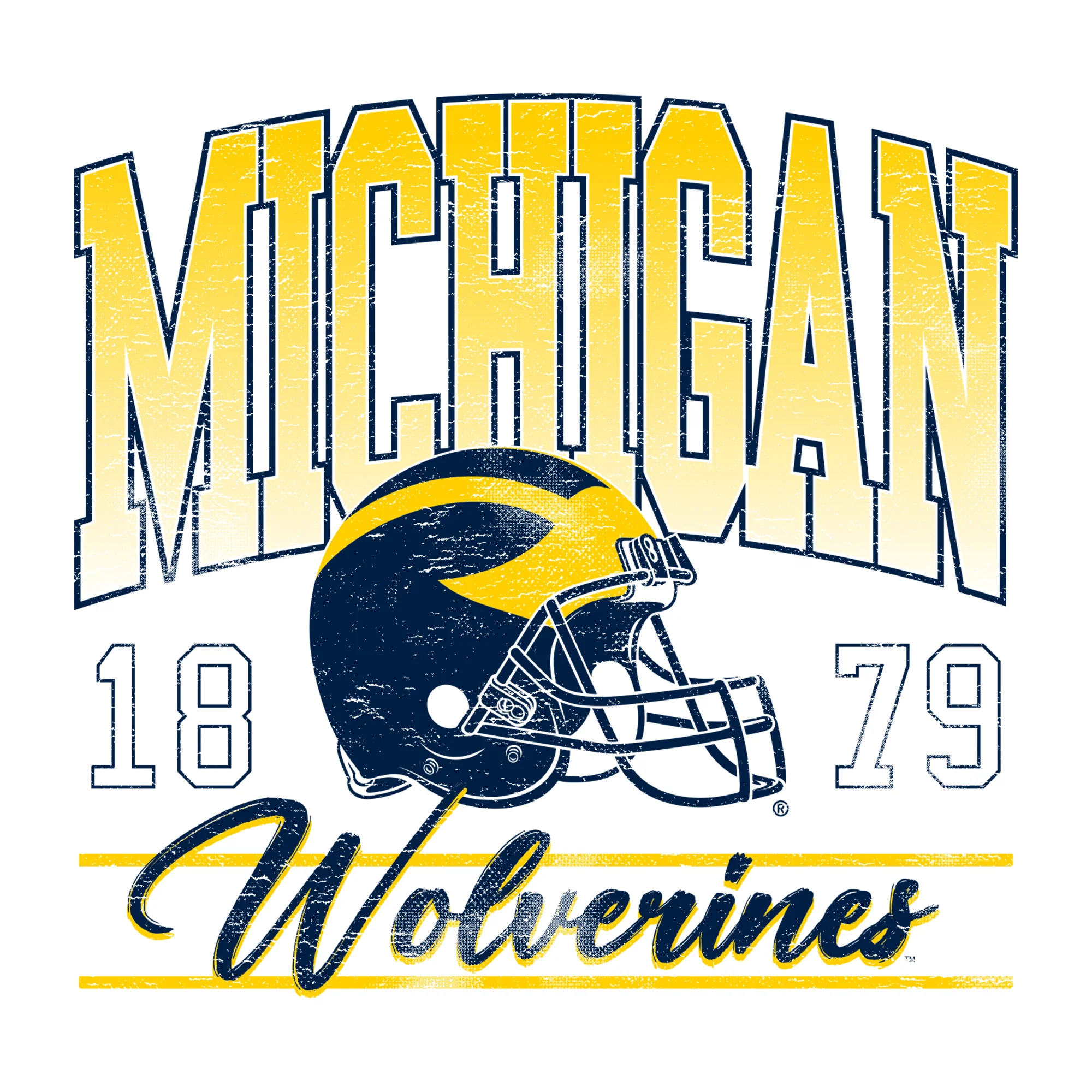 Michigan Colossal JA BTB Fleece Crewneck - Image 5