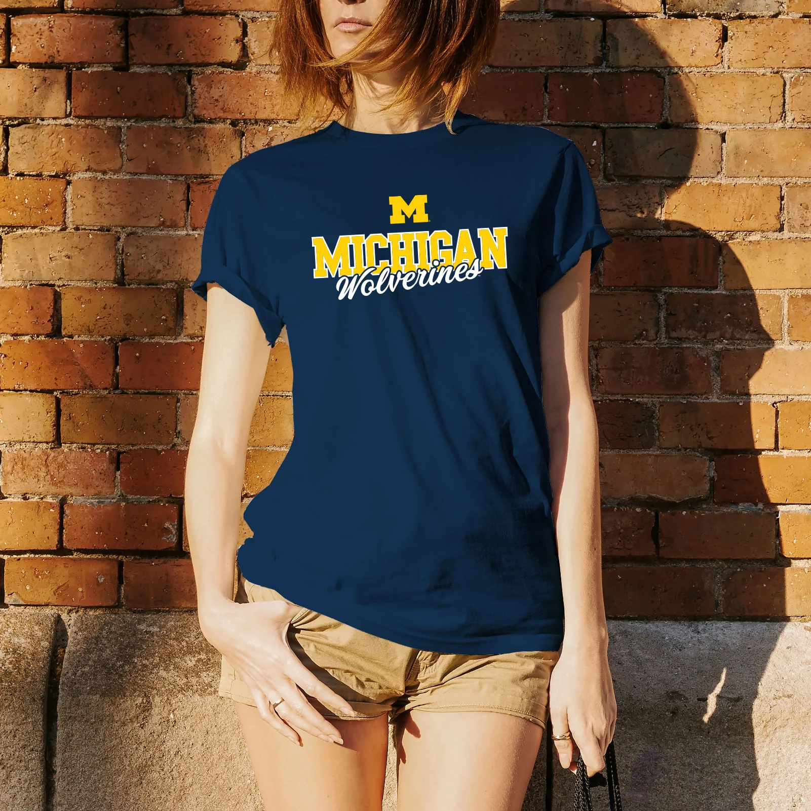 Michigan Fresh Script - Navy - Image 4