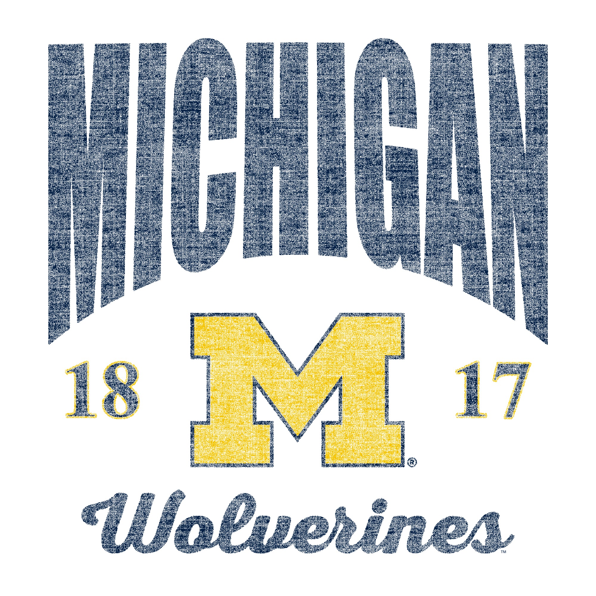 Michigan Giving Noise T-Shirt - White - Image 2