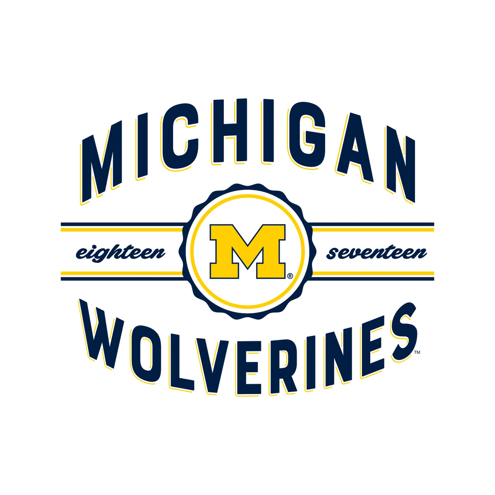 Michigan Grandstand Women's Fine Jersey Boxy Tee - White - Image 2