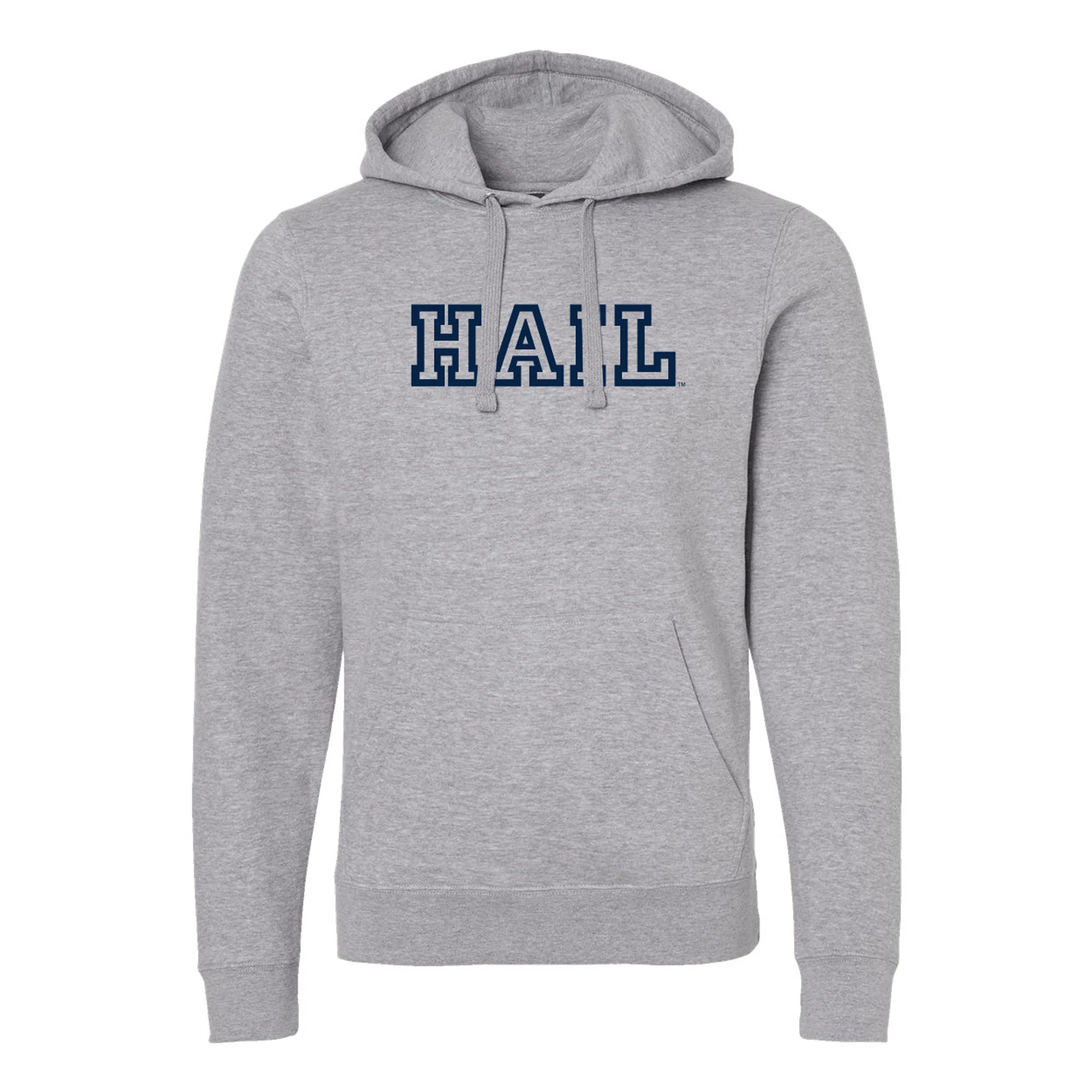 Michigan Hail Outline JA BTB Fleece Hoodie - Image 2