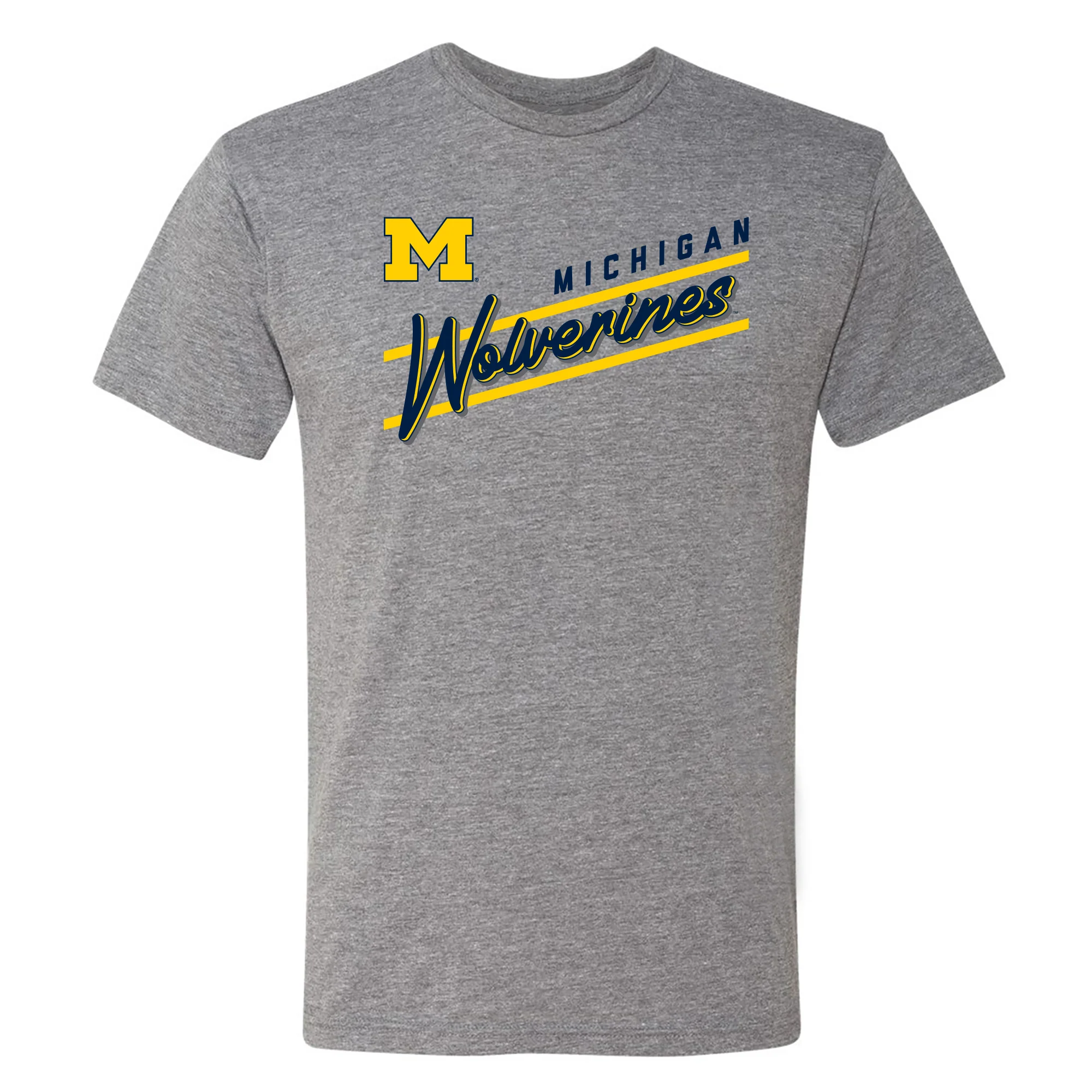 Michigan Rise Above NLA Triblend T-Shirt - Premium Heather