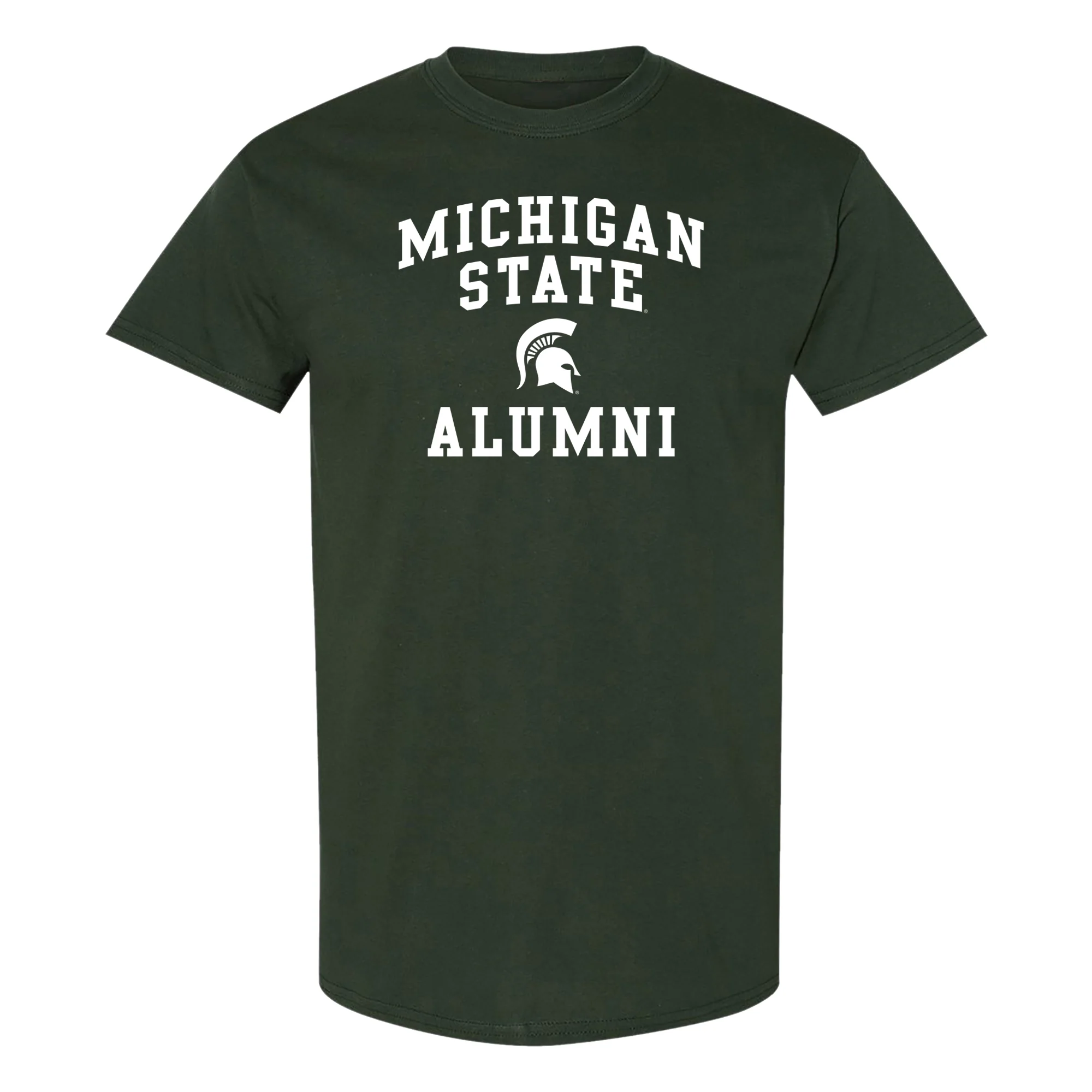 Michigan State Arch Logo Alumni T-Shirt - Forest