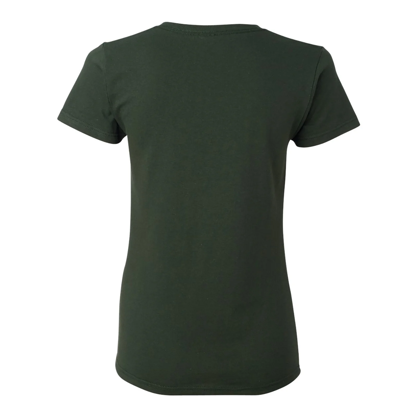 Michigan State Spartans Basic Block Wife Women's T Shirt - Forest - Image 3