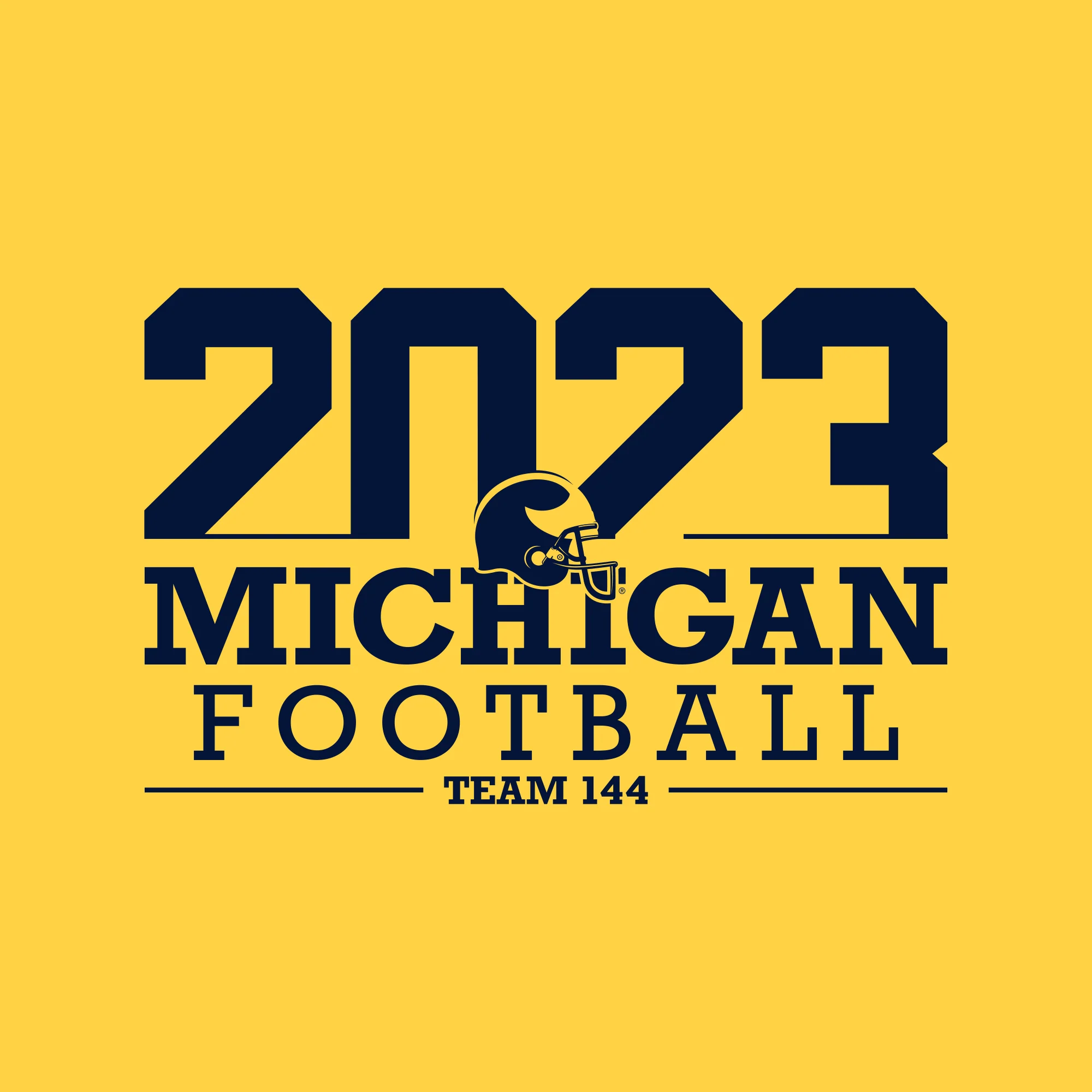 Michigan 2023 Throwback Season Tee - Winning Streak Edition - Daisy - Image 2