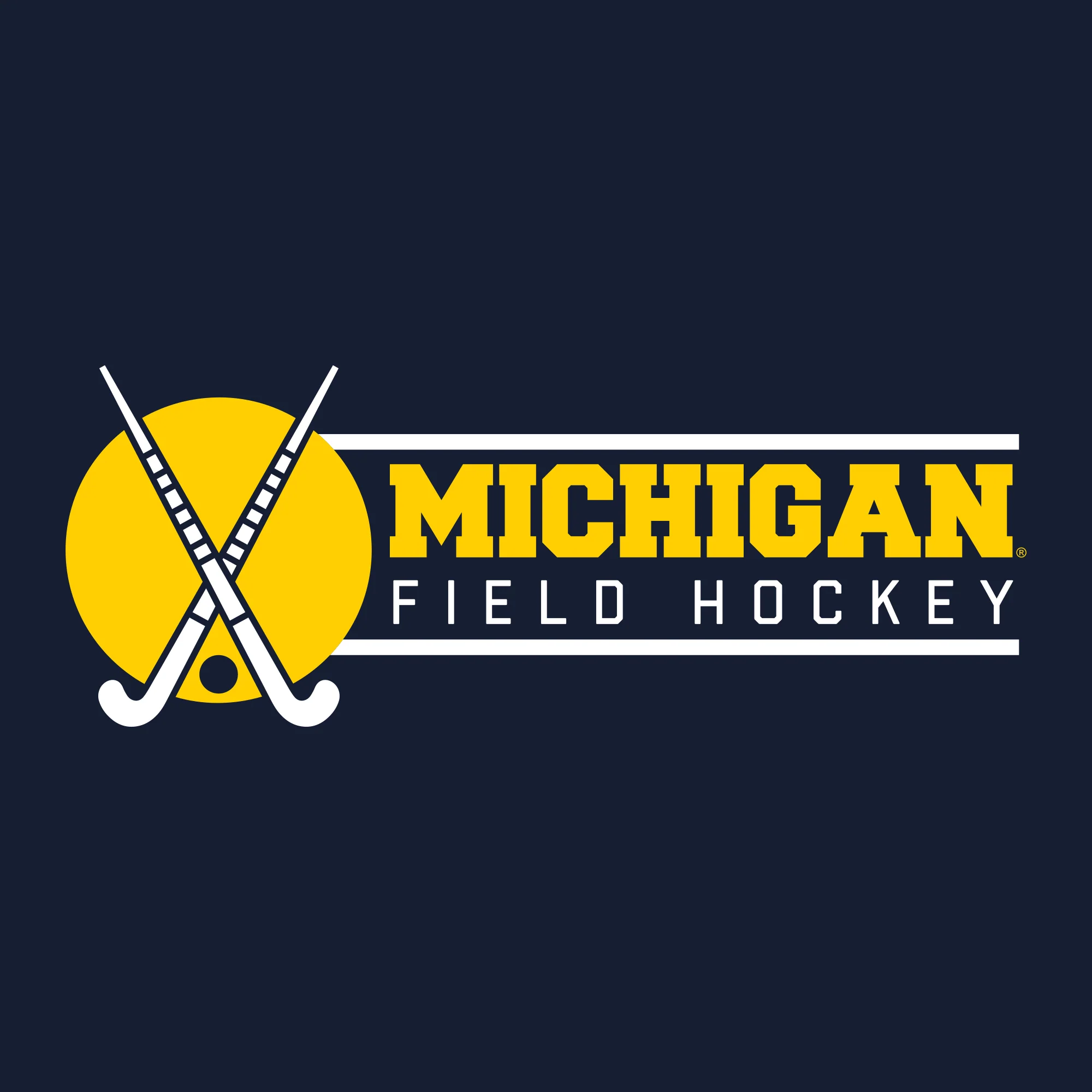 Michigan Wolverines Field Hockey Spotlight T Shirt - Navy - Image 2