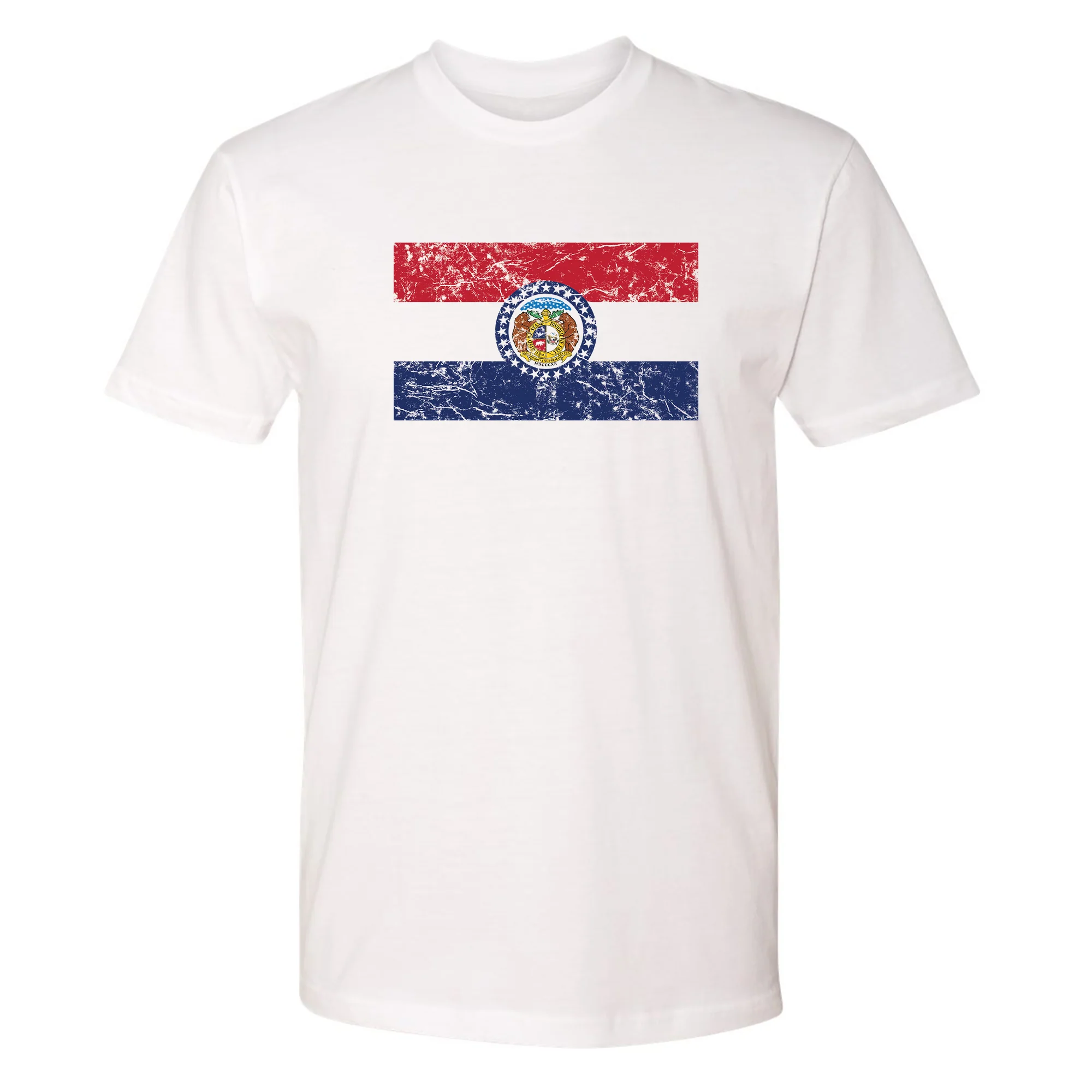 Missouri State Flag NLA T-Shirt - White