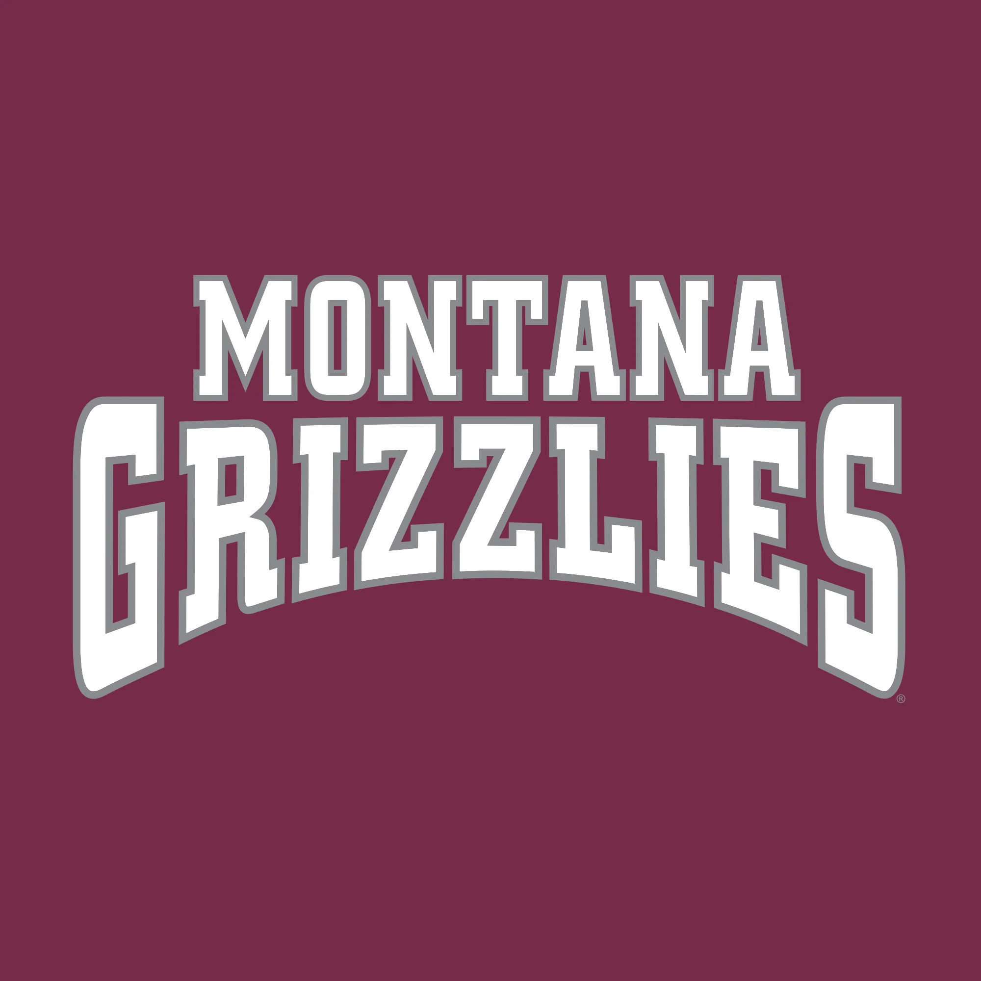 Montana Grizzlies Front Back Print T-Shirt - Maroon - Image 2