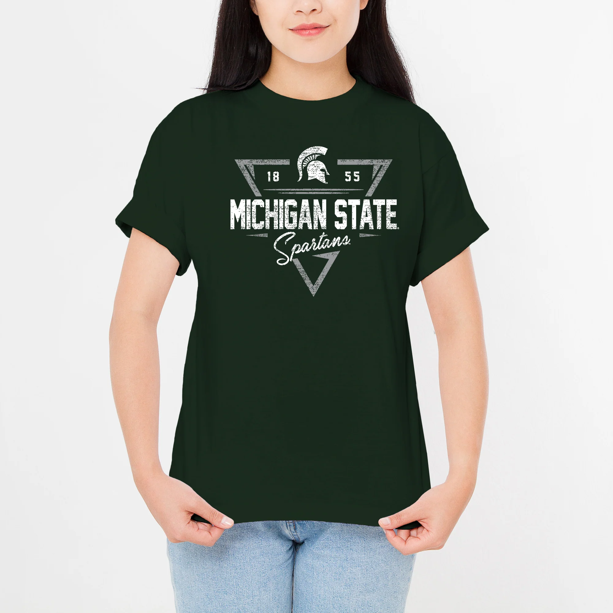 MSU Arrow Dynamic T-Shirt - Forest - Image 4