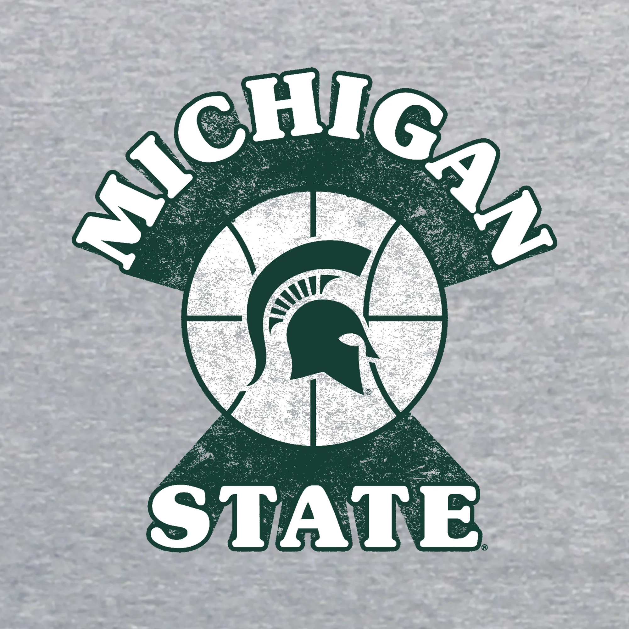 MSU Basketball Shootout JA BTB Crewneck - Oxford - Image 2