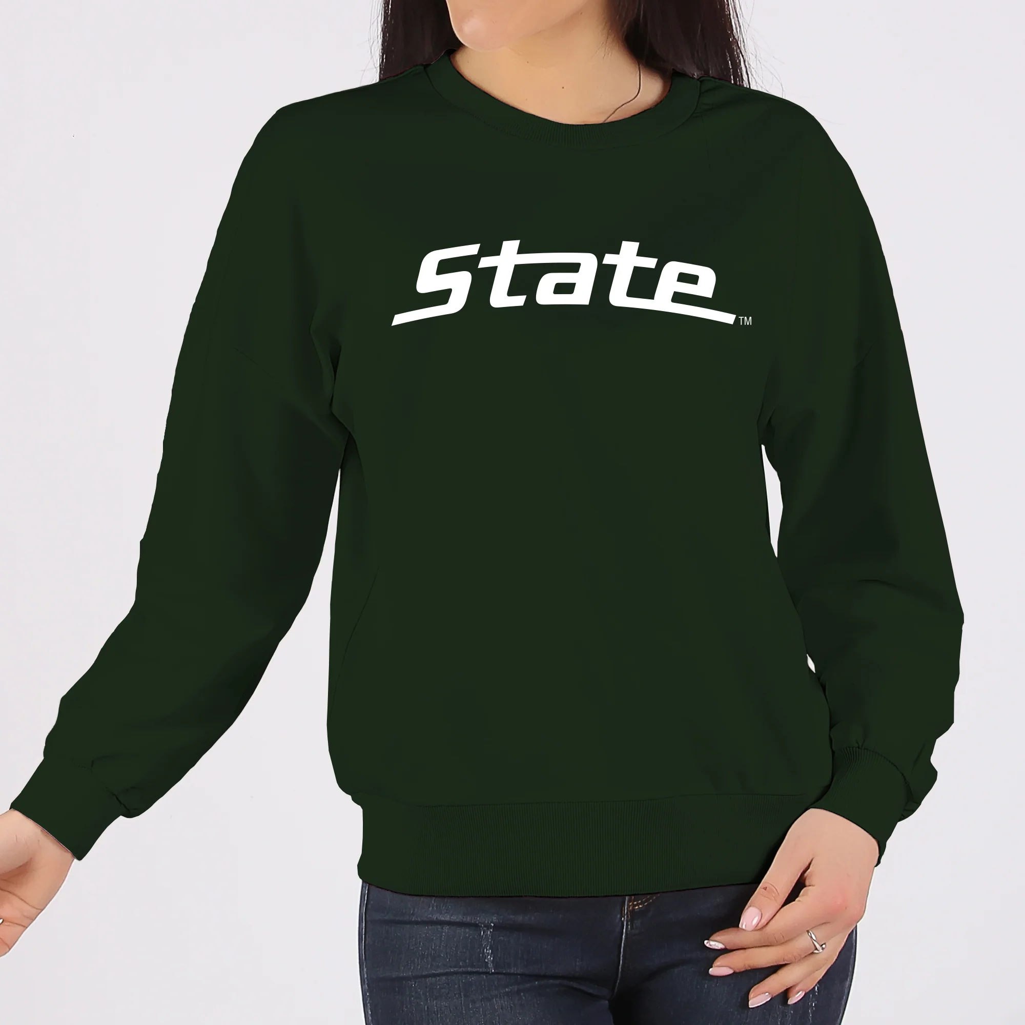 MSU State Wordmark Crewneck - Image 5