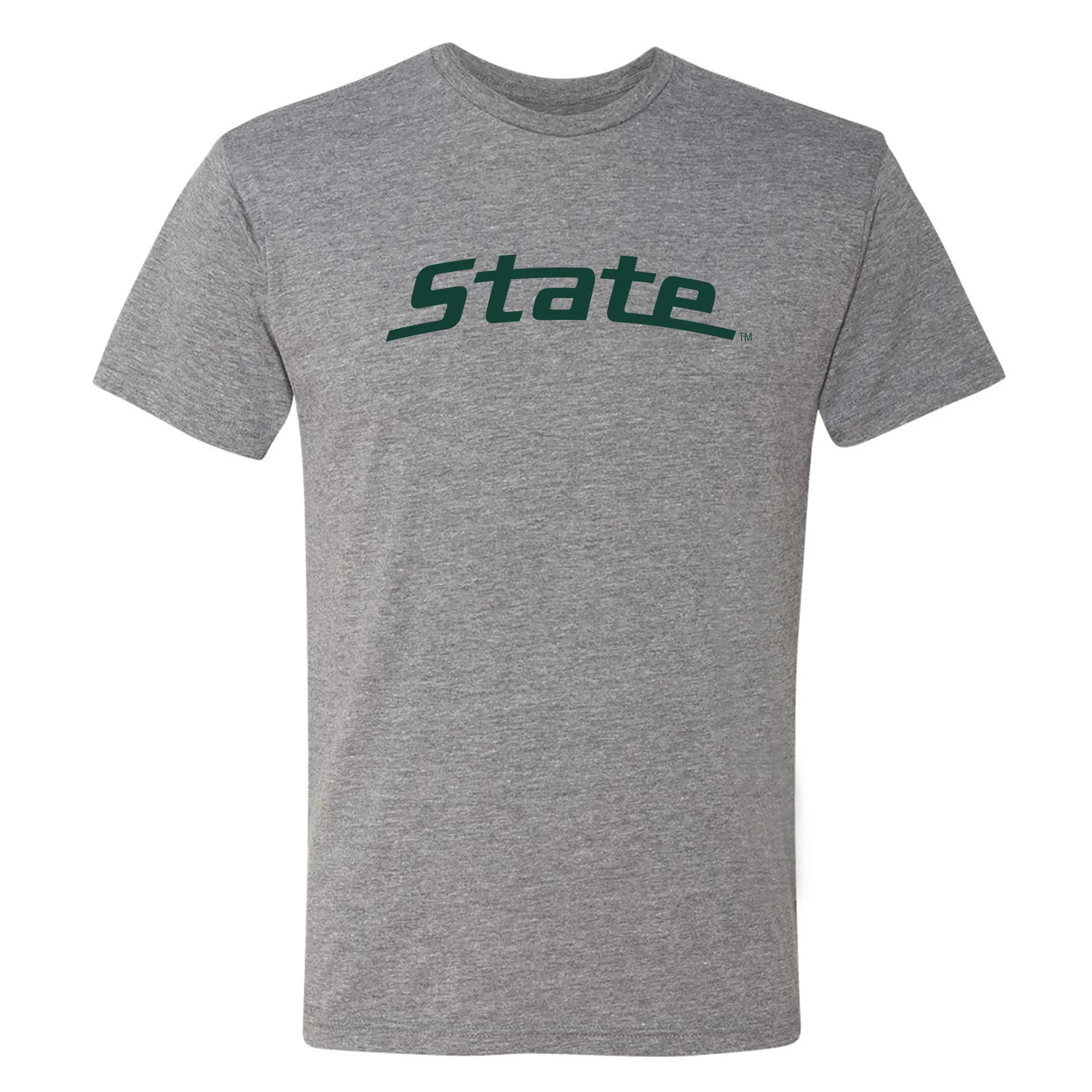 MSU State Wordmark NLA Triblend T-Shirt - Image 2
