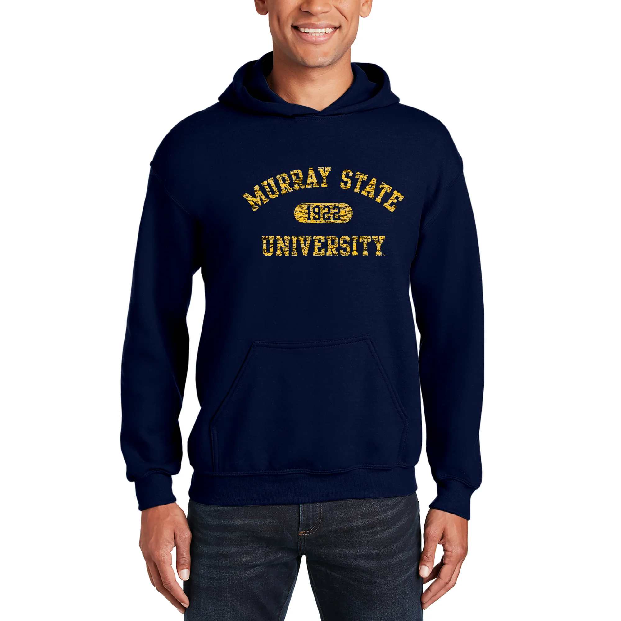 Murray State Athletic Arch Hoodie - Navy - Image 3