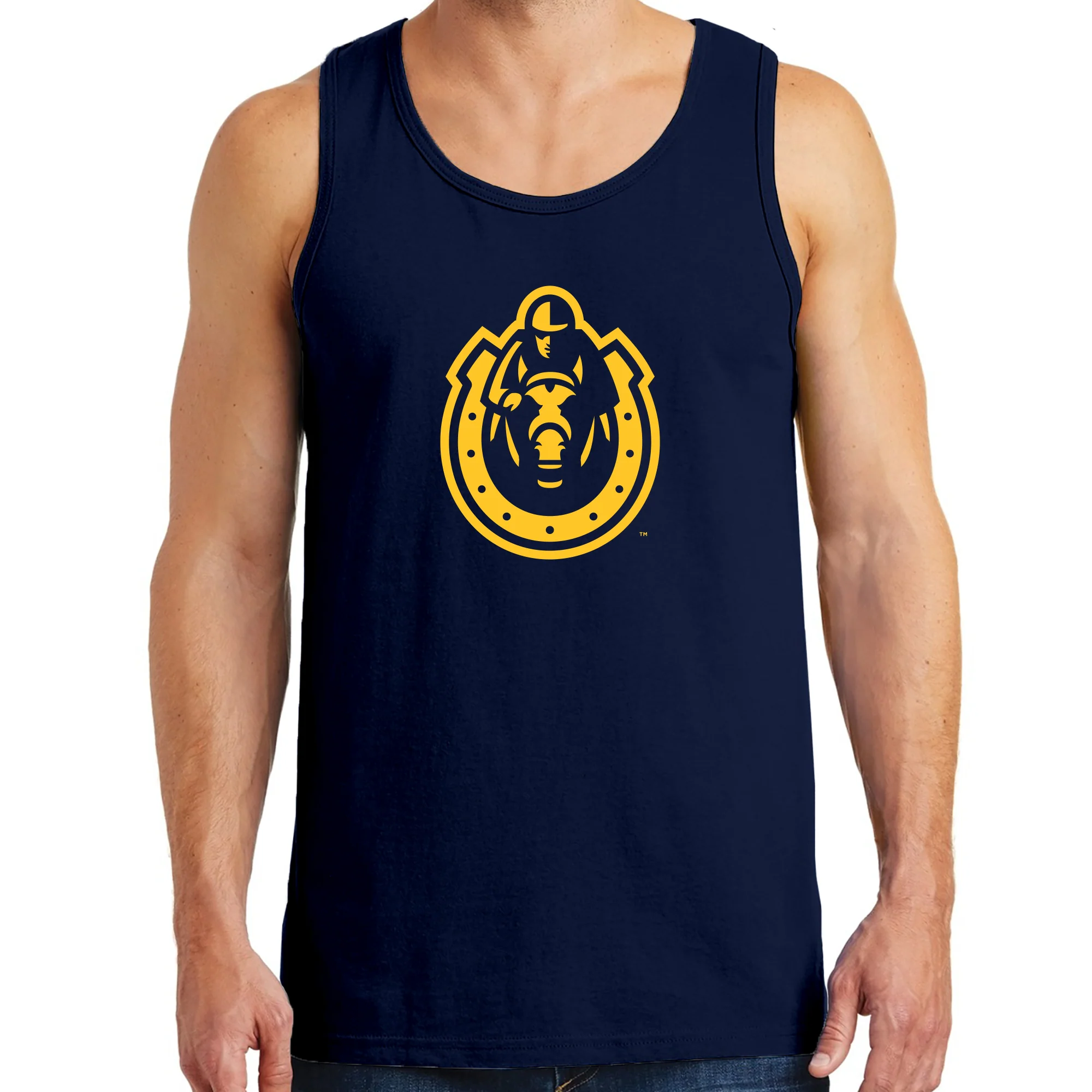 Murray State University Racers Primary Logo Tank Top - Navy - Image 3