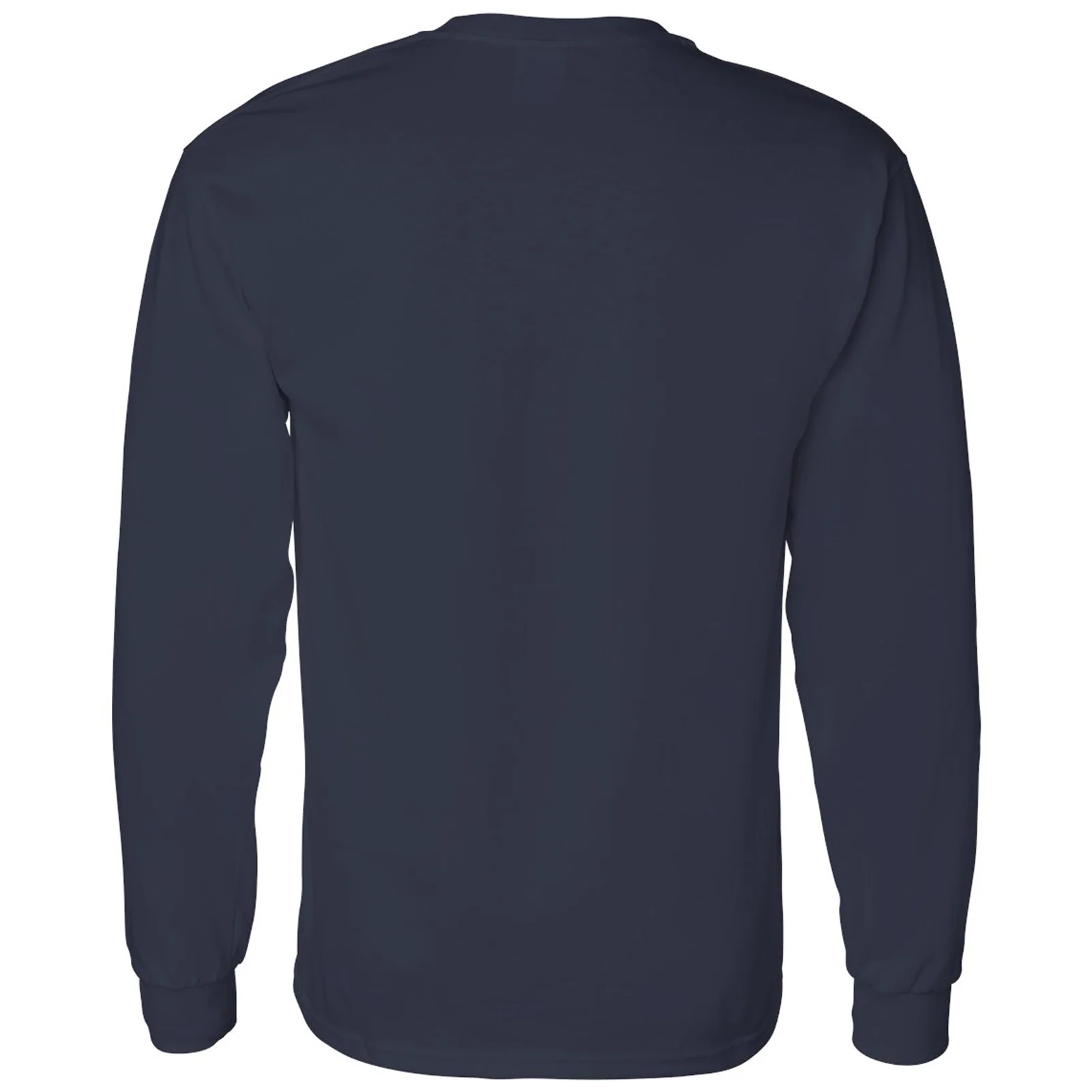 Xavier University Musketeers Basic Block Long Sleeve T Shirt - Navy - Image 3