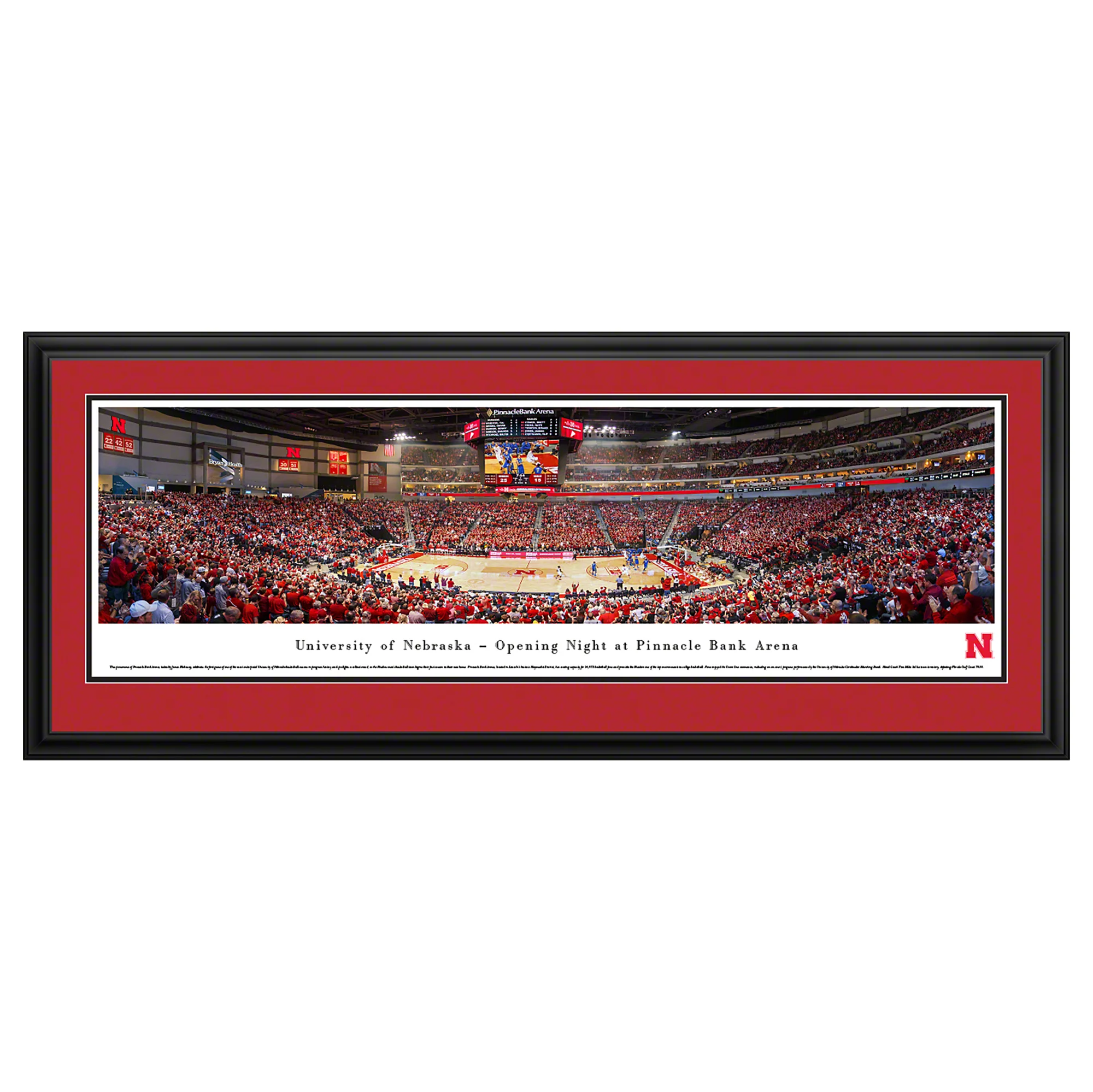 Blakeway Nebraska Cornhuskers Basketball Panorama - Image 3