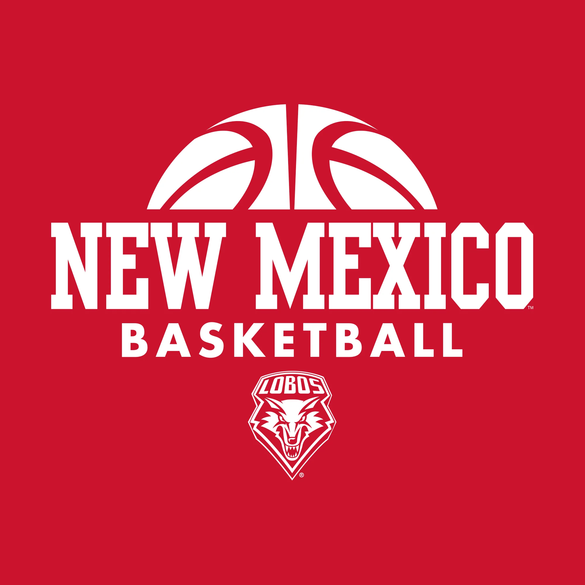New Mexico Basketball Hype T-Shirt - Red - Image 2