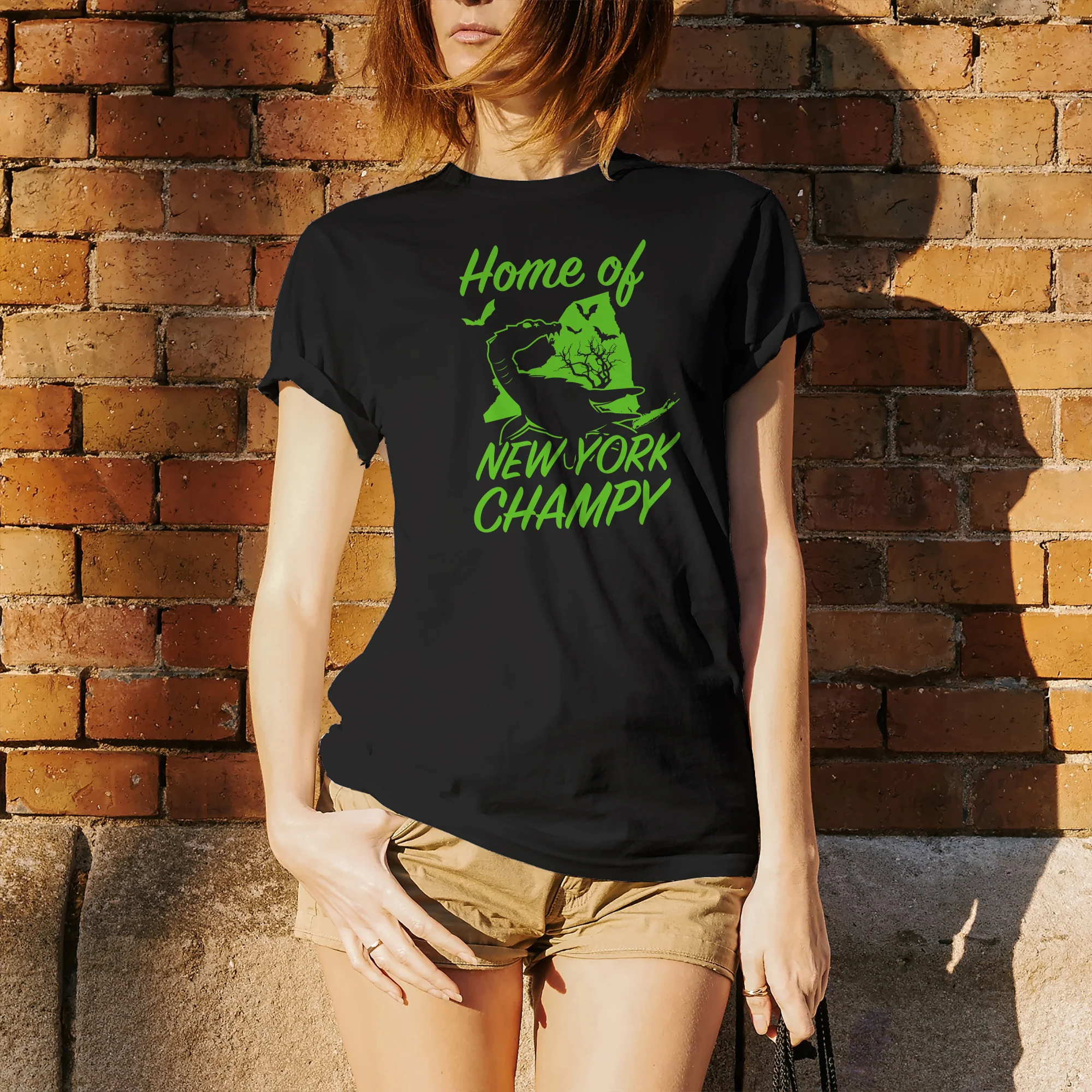 New York Champy Cryptid T-Shirt - Black - Image 4