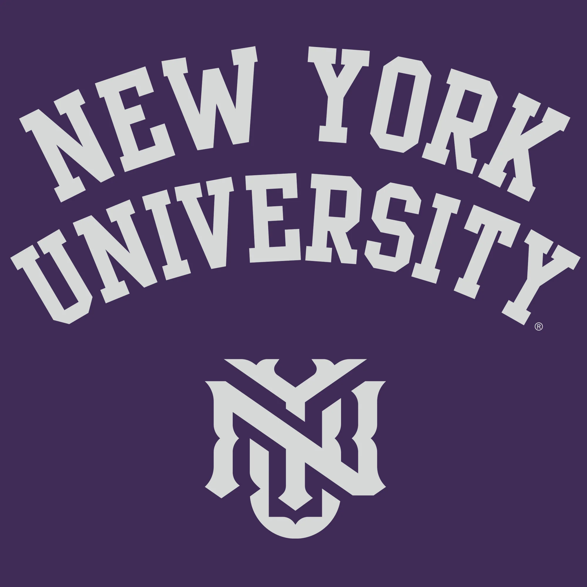 New York University Violets Arch Logo Hoodie - Image 3