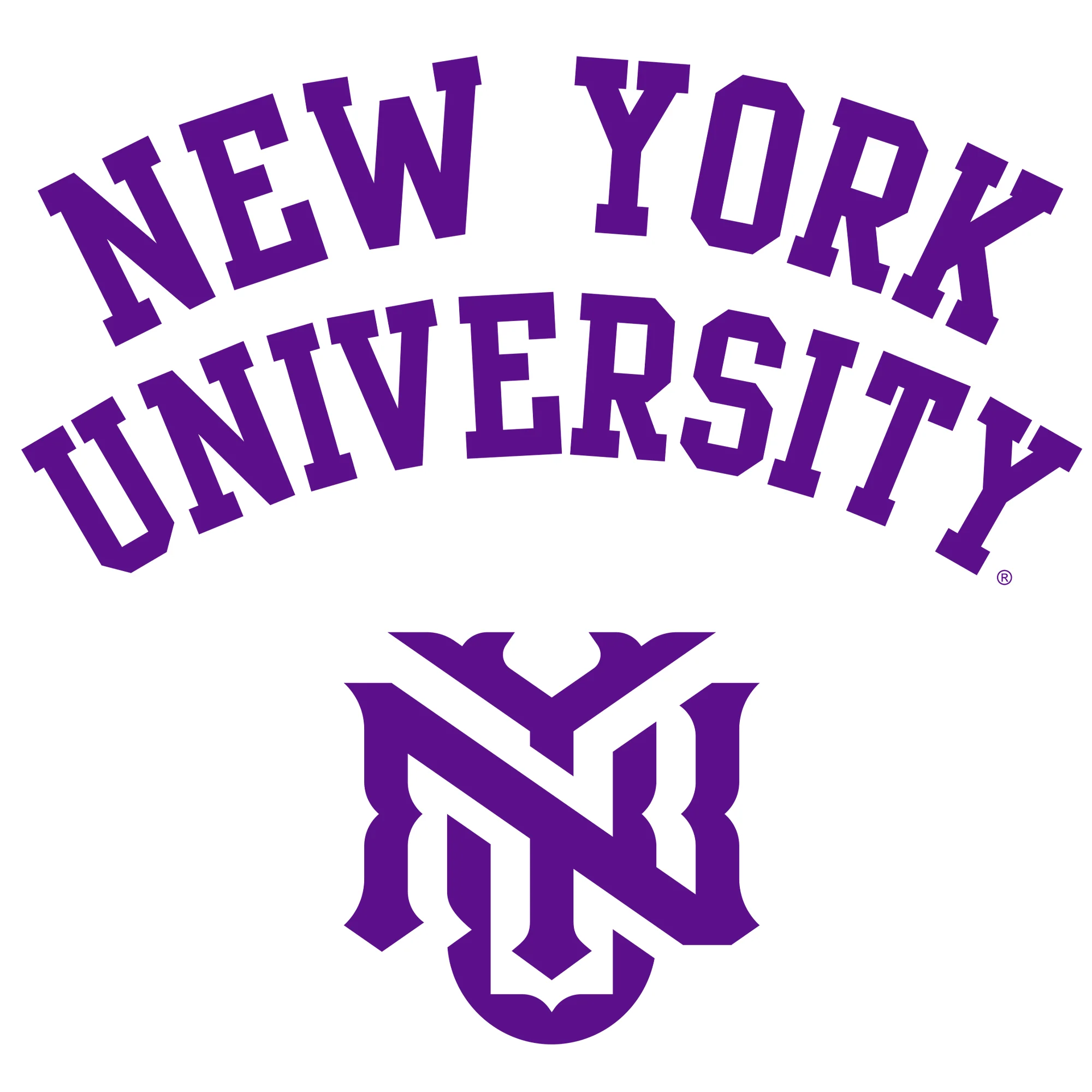 New York University Violets Arch Logo Hoodie - Image 5