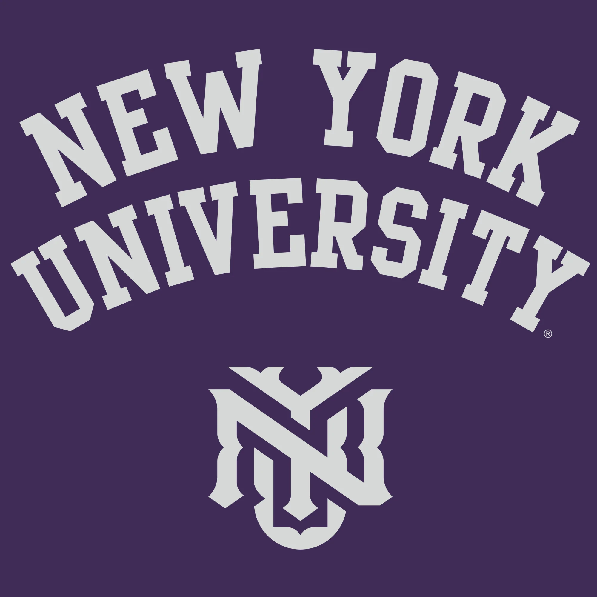 New York University Violets Arch Logo T-Shirt - Image 3