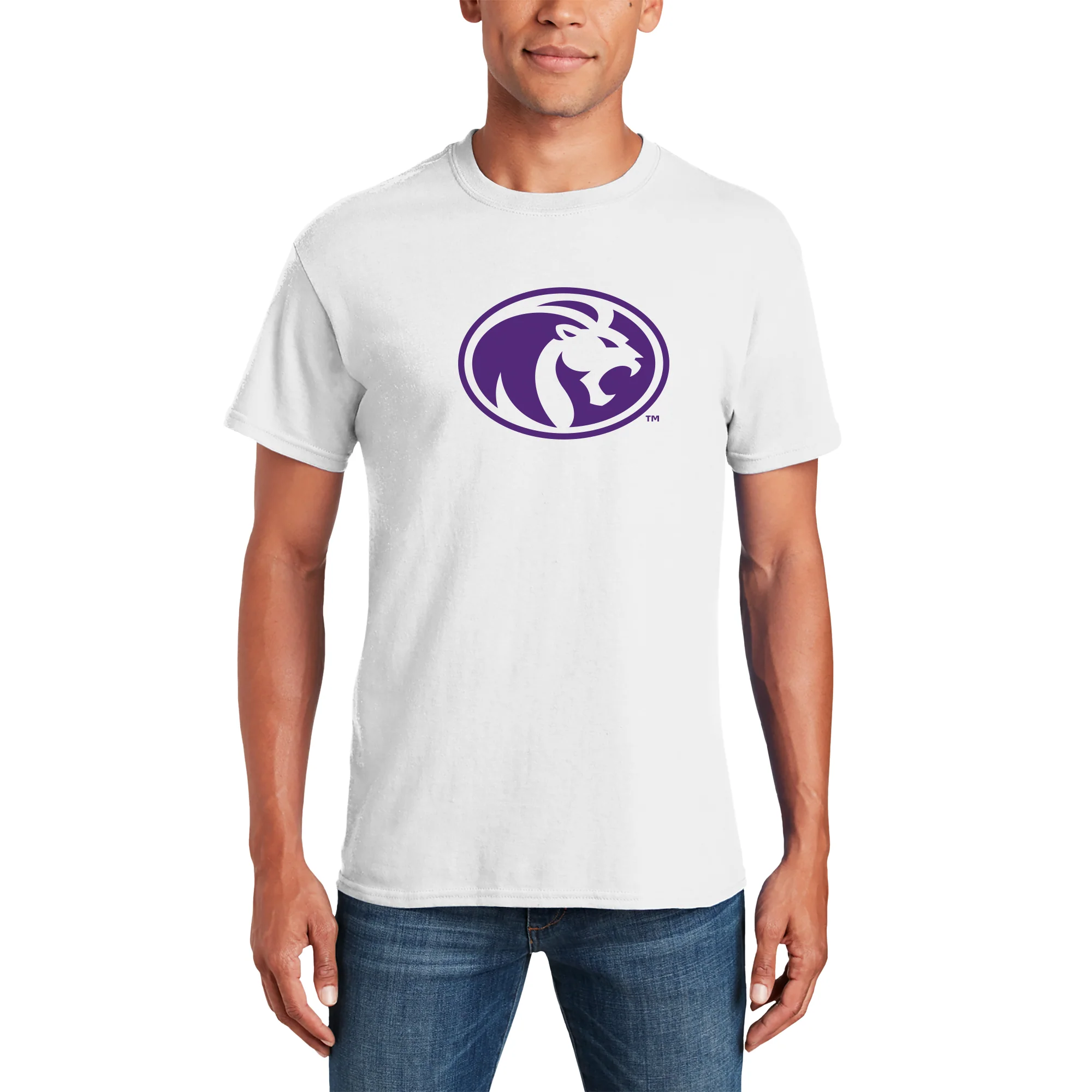 North Alabama Primary Logo T-Shirt - White - Image 3