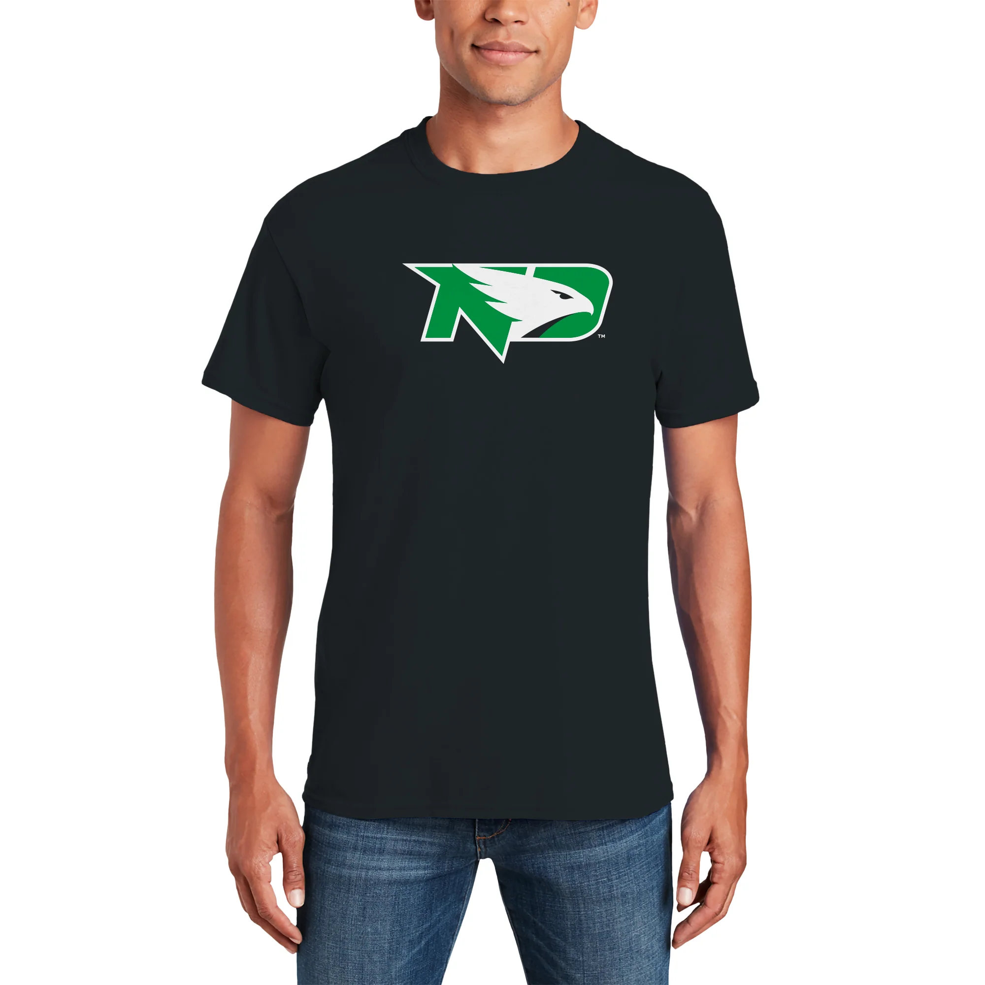 North Dakota Primary Logo T-Shirt - Image 4