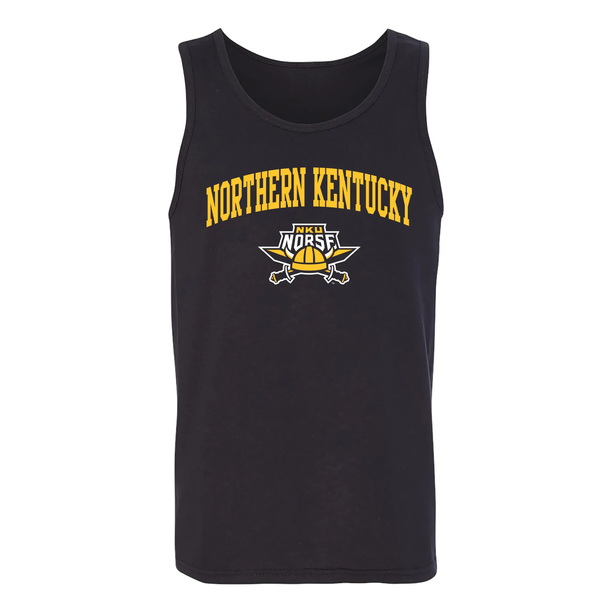 Northern Kentucky University Norse Arch Logo Tank Top - Black