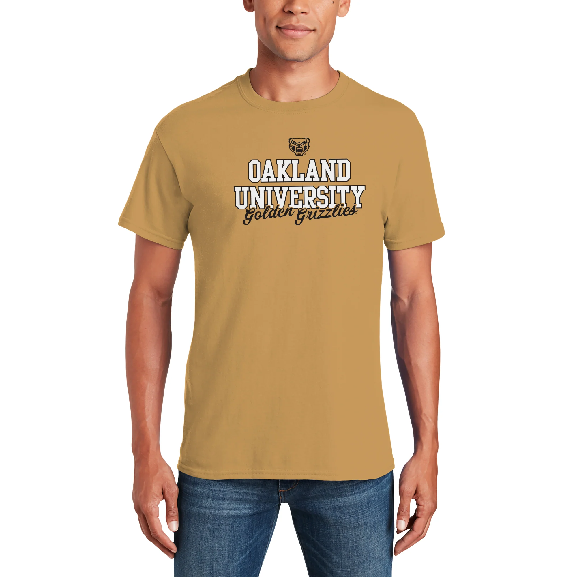 Oakland University Fresh Script T-Shirt - Image 7