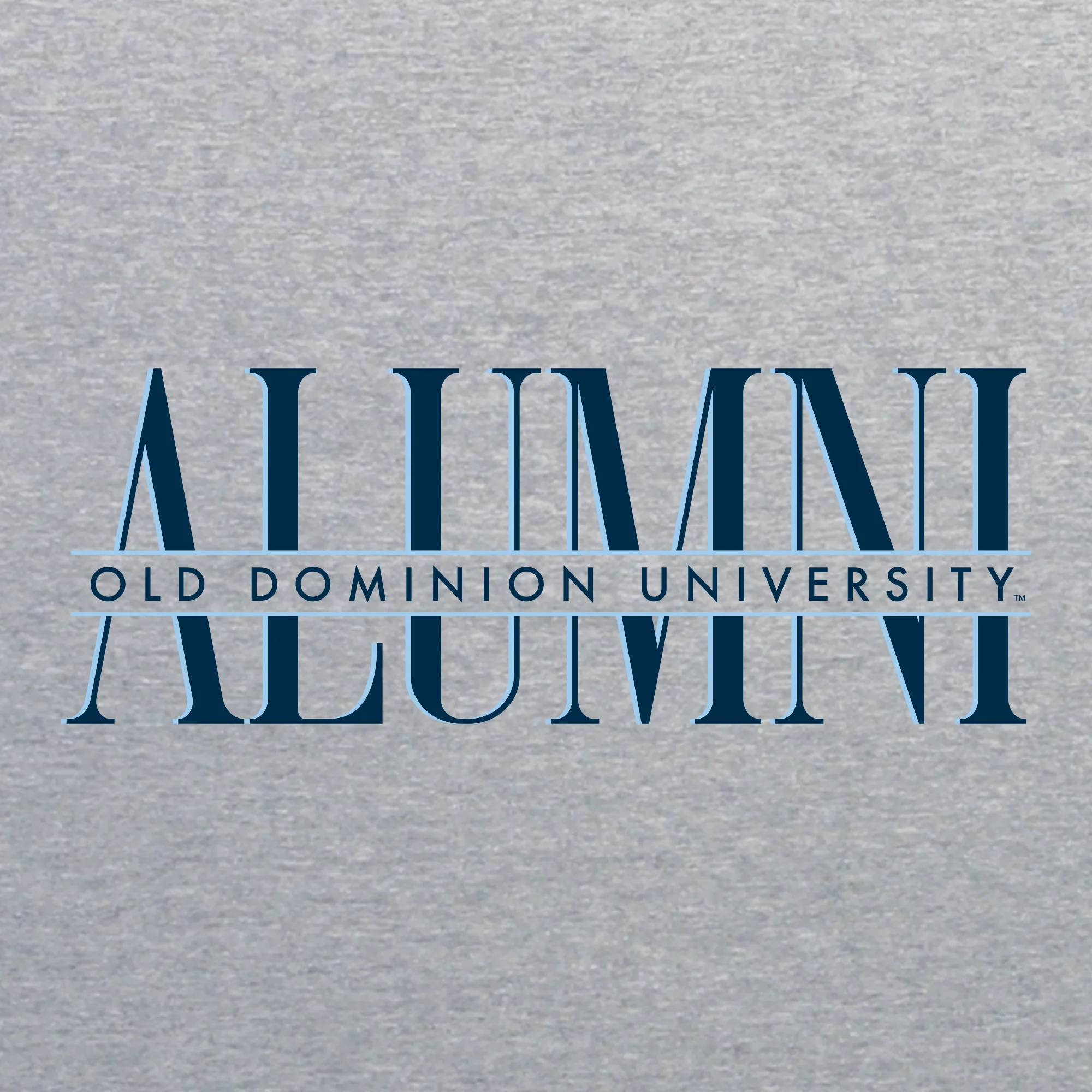 Old Dominion Classic Alumni T-Shirt - Sport Grey - Image 2