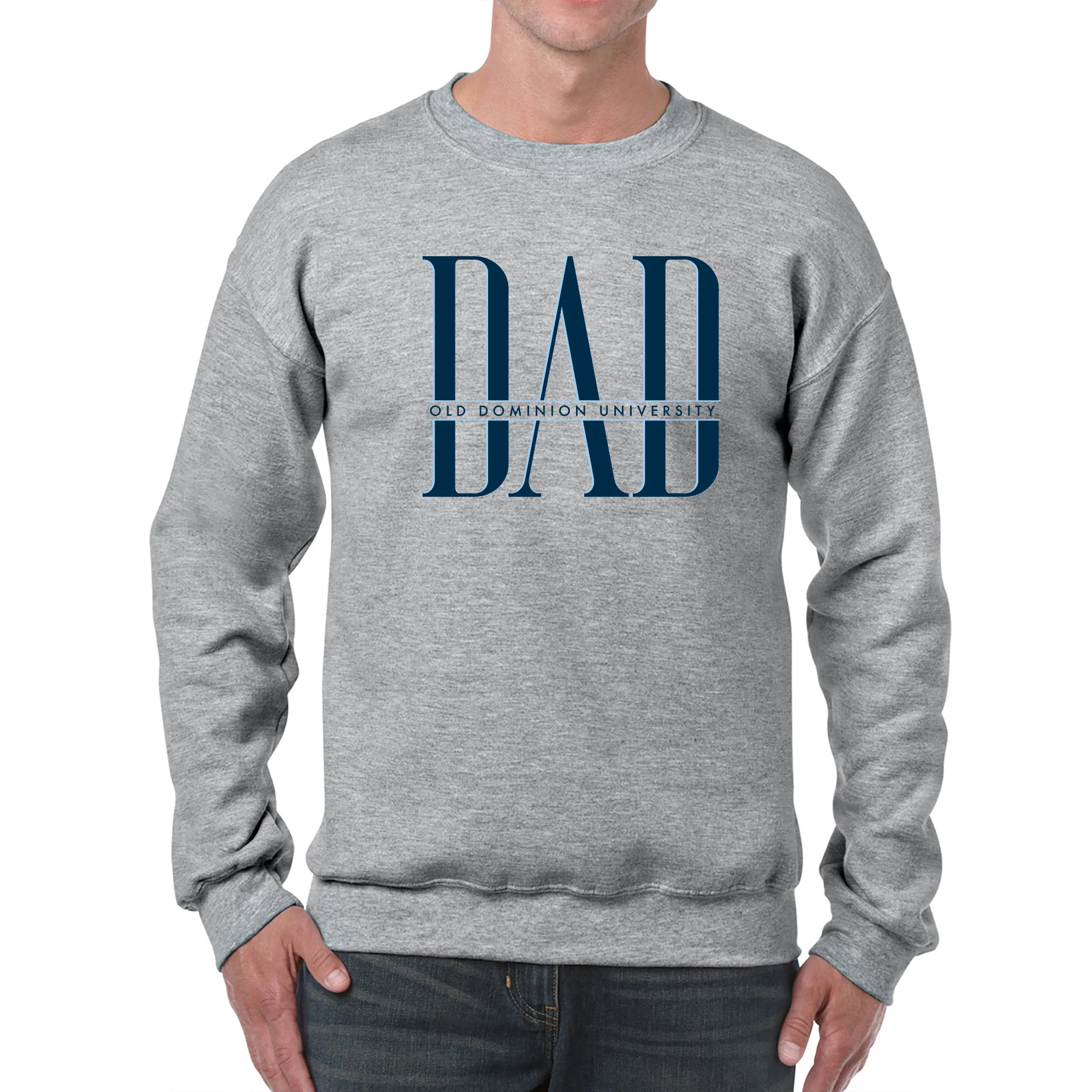 Old Dominion Classic Dad Crewneck - Sport Grey - Image 4