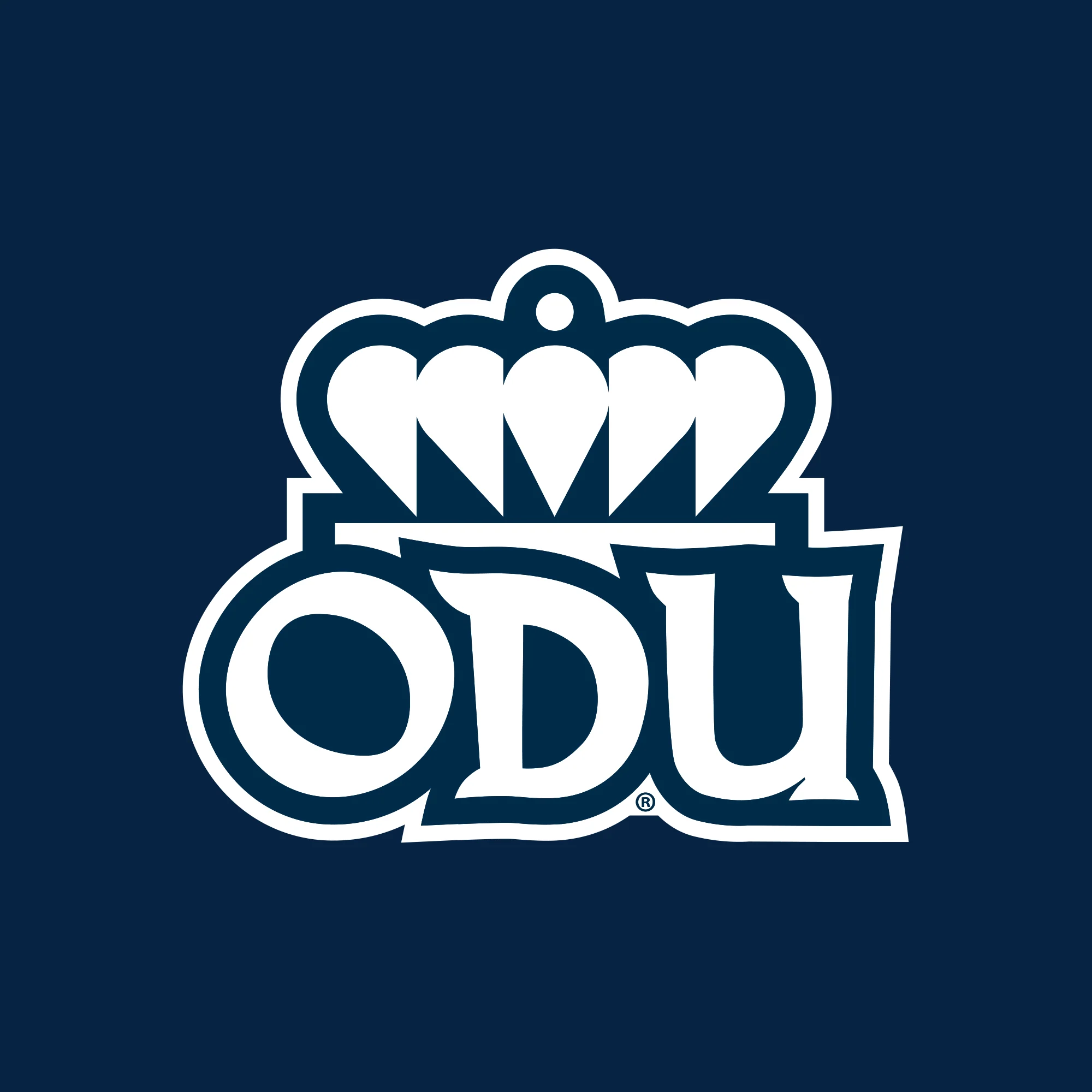 Old Dominion University Monarchs Primary Logo Polo - Navy - Image 2