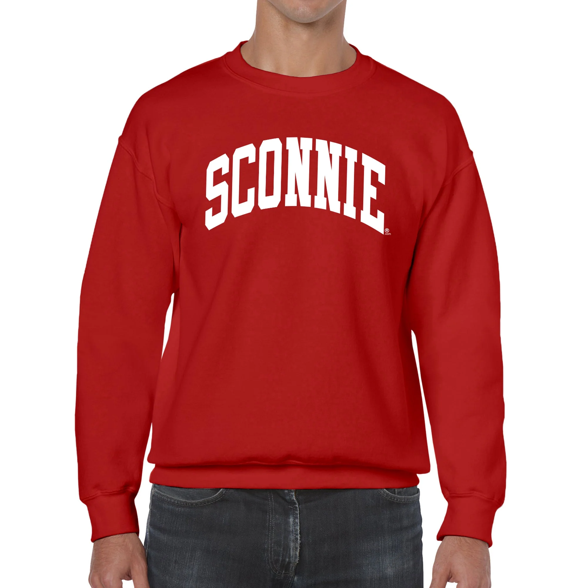 Original Sconnie Crewneck Sweatshirt - Red - Image 3