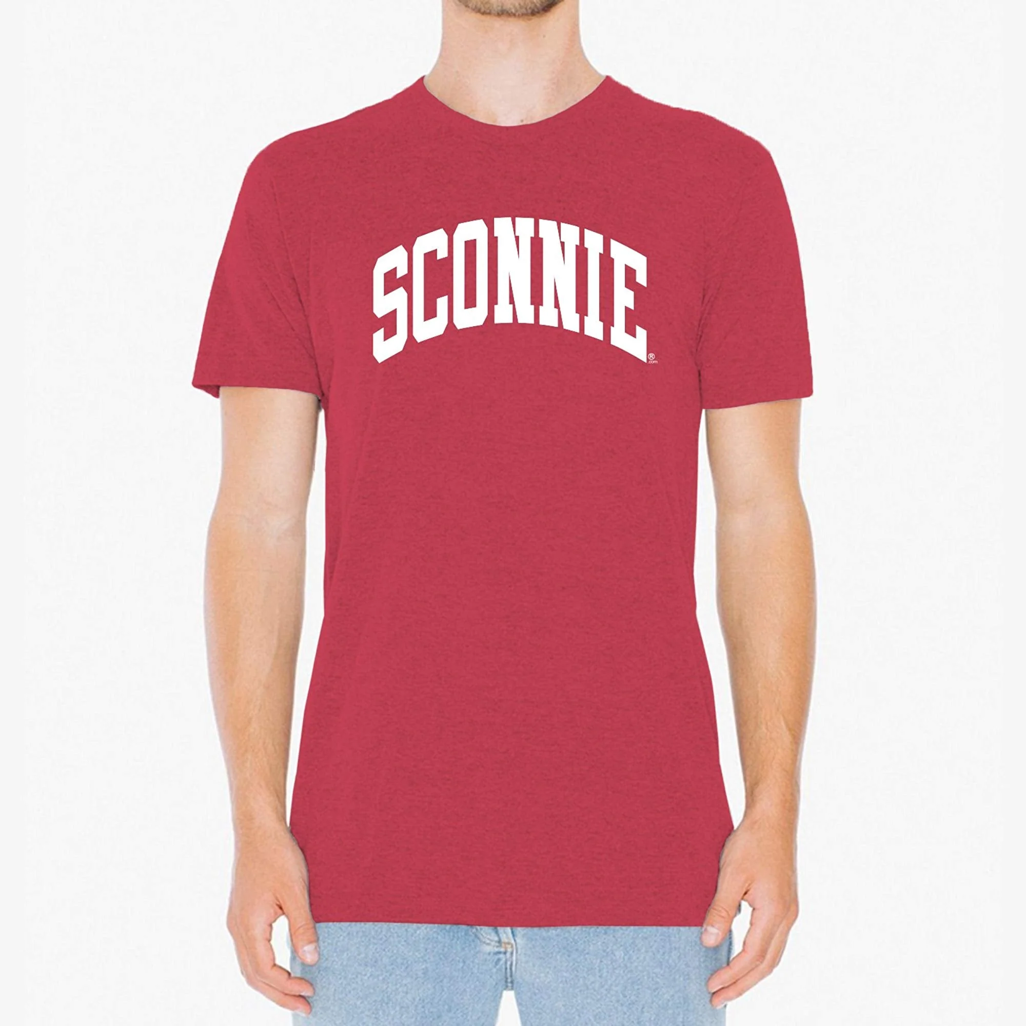 Original Sconnie Tri-Blend T-shirt - Vintage Red - Image 4