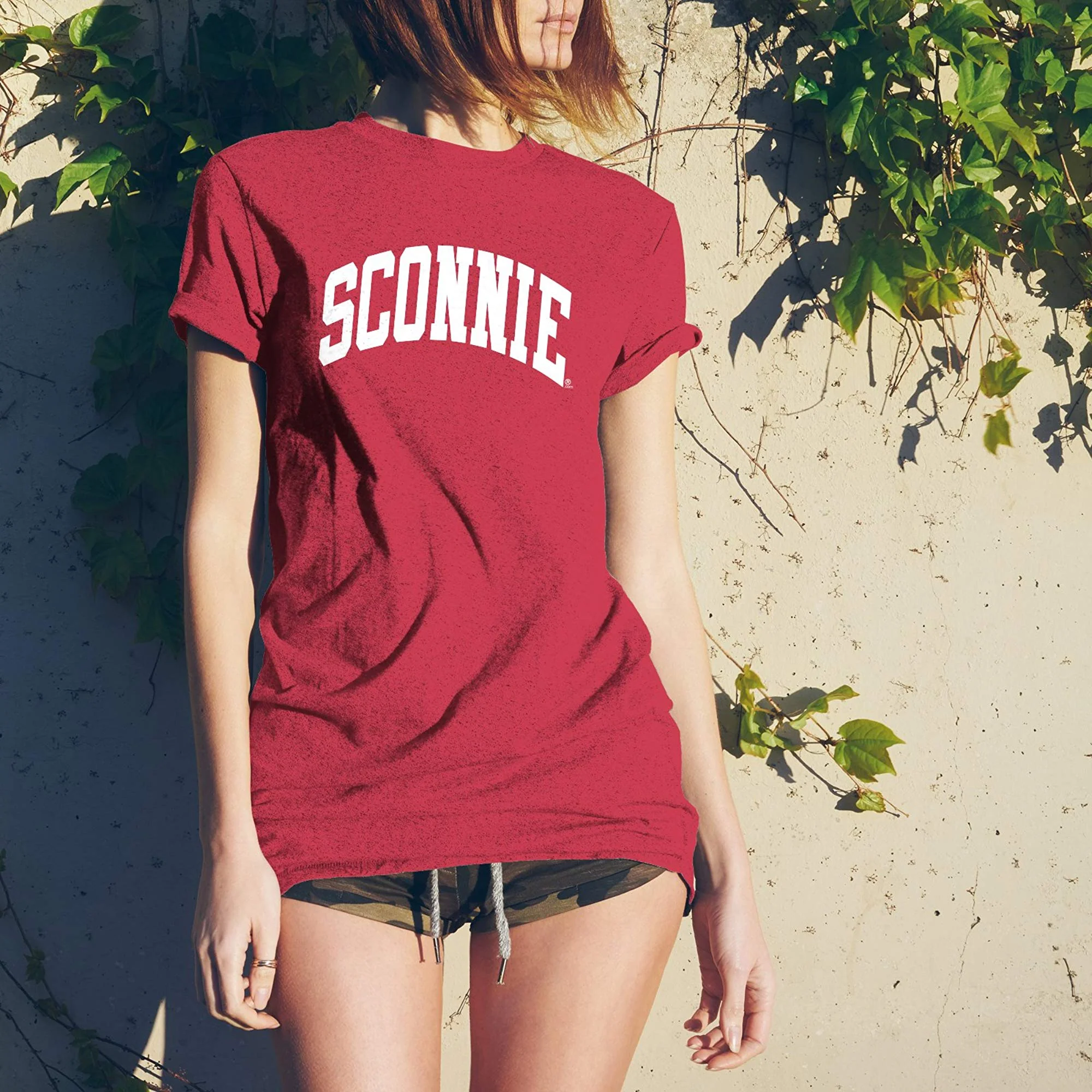 Original Sconnie Tri-Blend T-shirt - Vintage Red - Image 5
