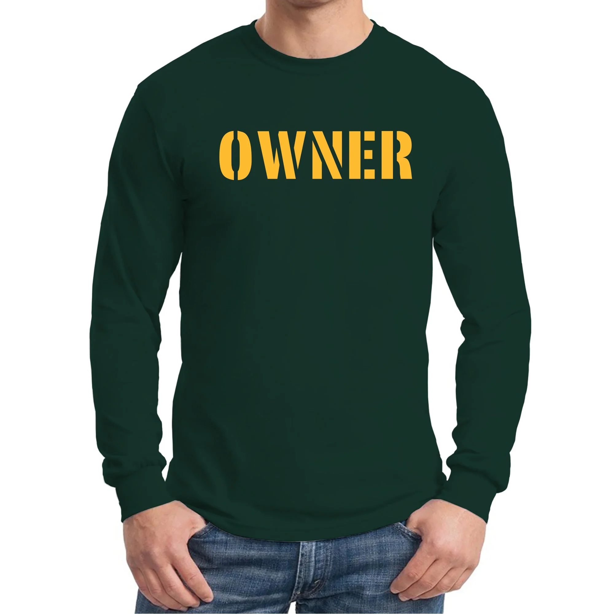 OWNER Long Sleeve T-shirt - Forest - Image 3