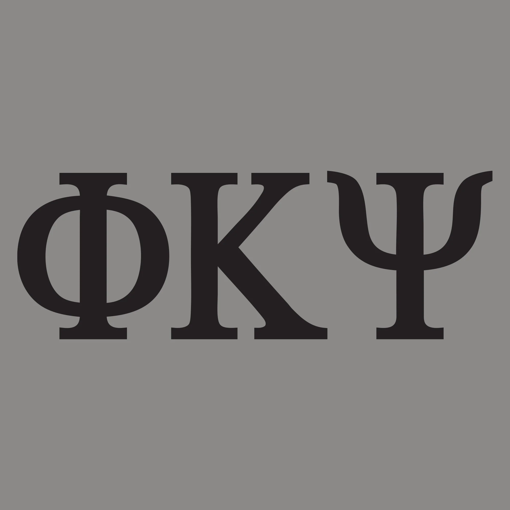 Phi Kappa Psi Greek Letter Block LC Travis Mathew Cold Bay Vest - Quiet Shade Grey - Image 2