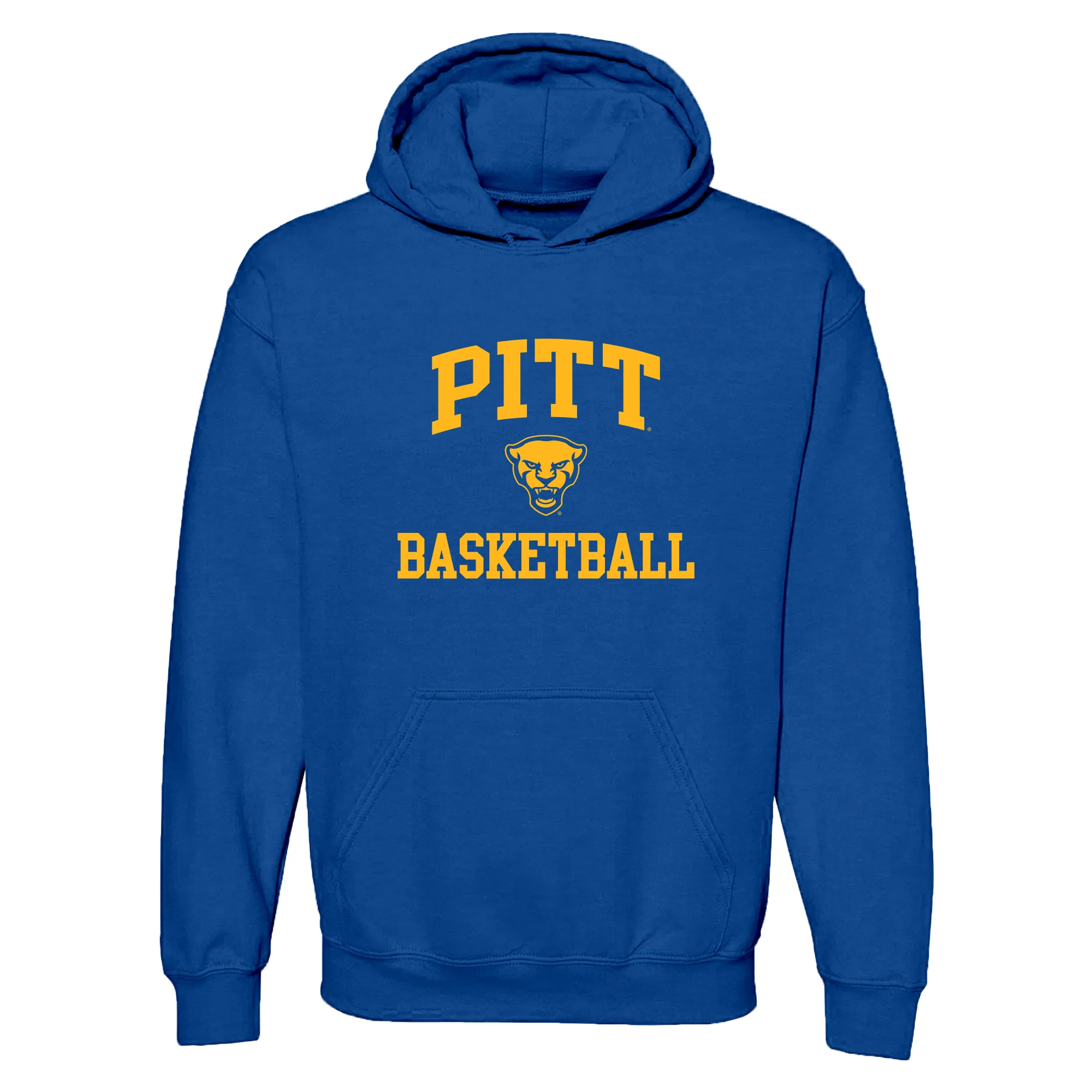 Pittsburgh Arch Logo Basketball Hoodie - Royal