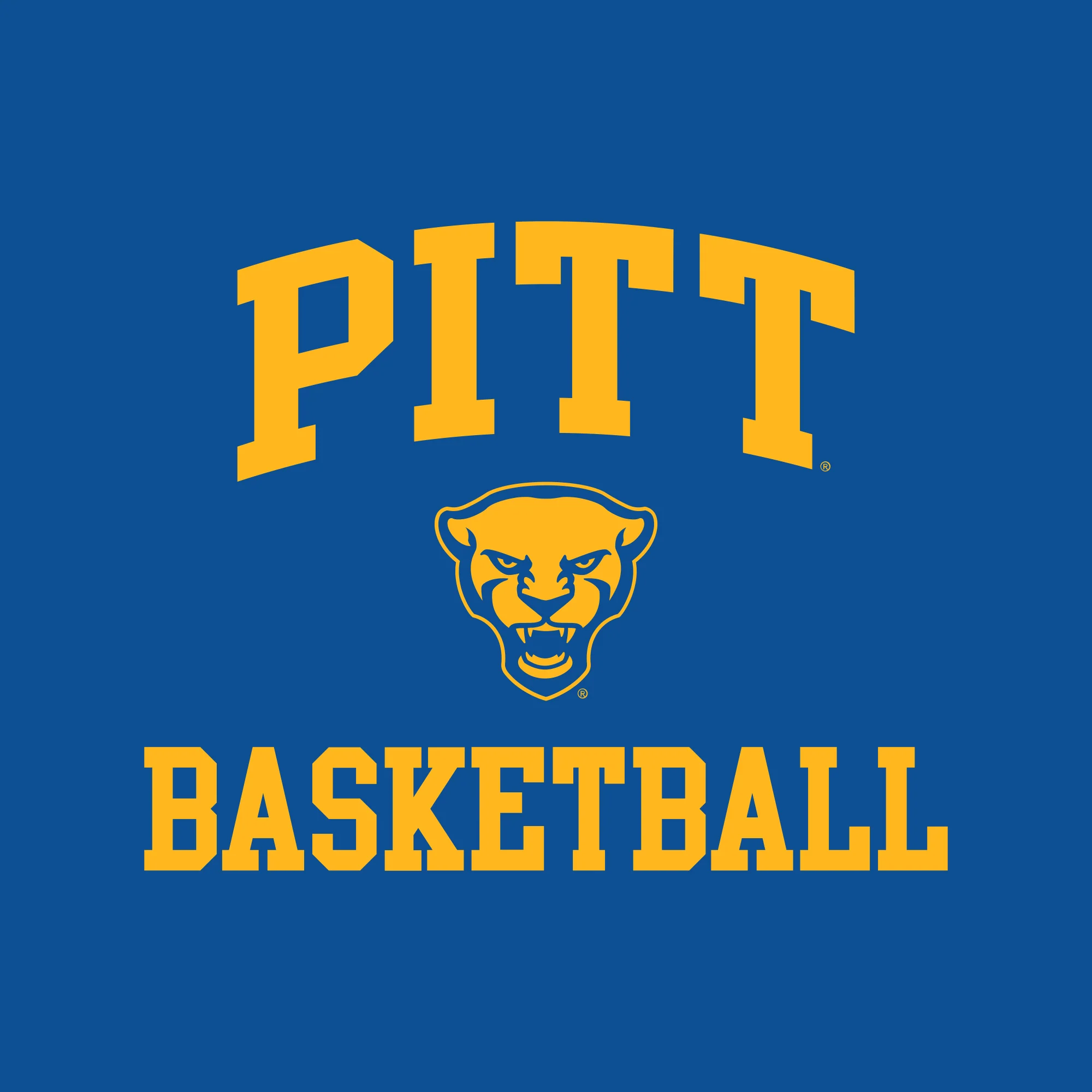 Pittsburgh Arch Logo Basketball Hoodie - Royal - Image 2
