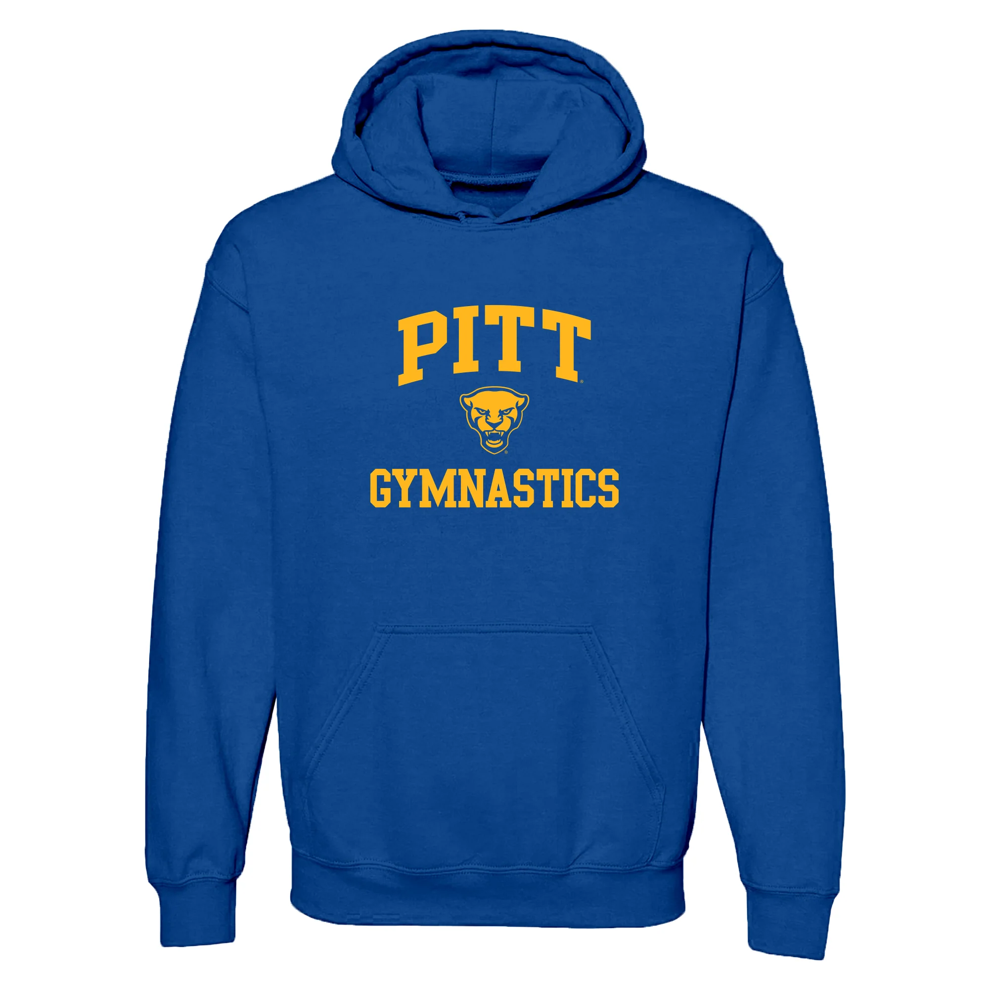 Pittsburgh Arch Logo Gymnastics Hoodie - Royal