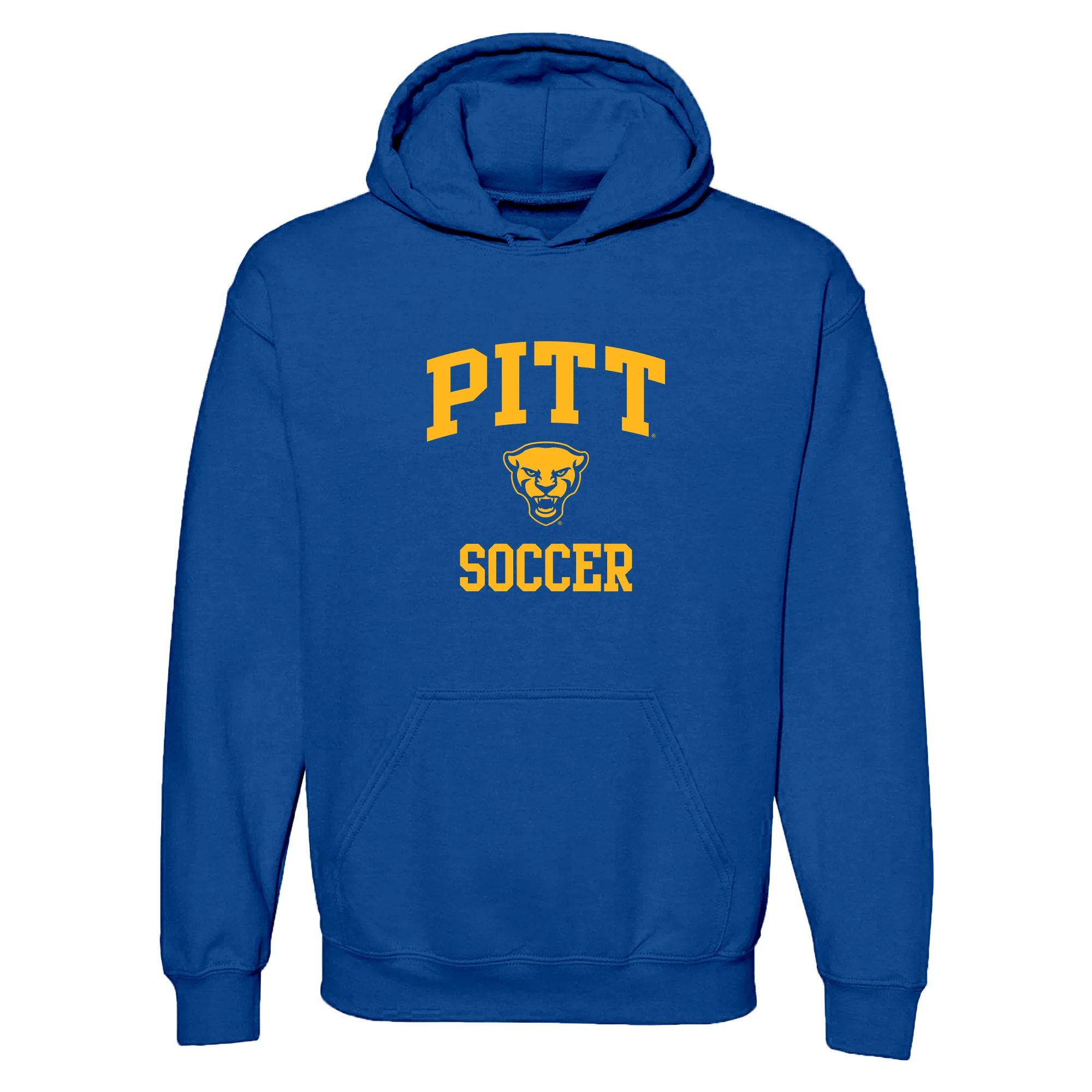 Pittsburgh Arch Logo Soccer Hoodie - Royal