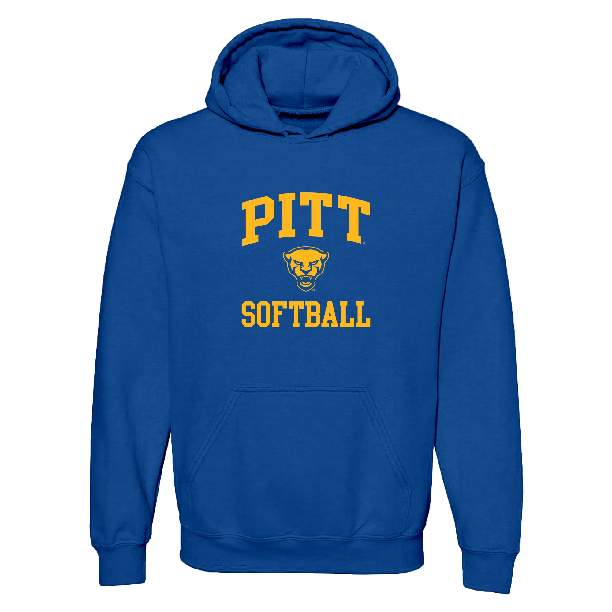Pittsburgh Arch Logo Softball Hoodie - Royal