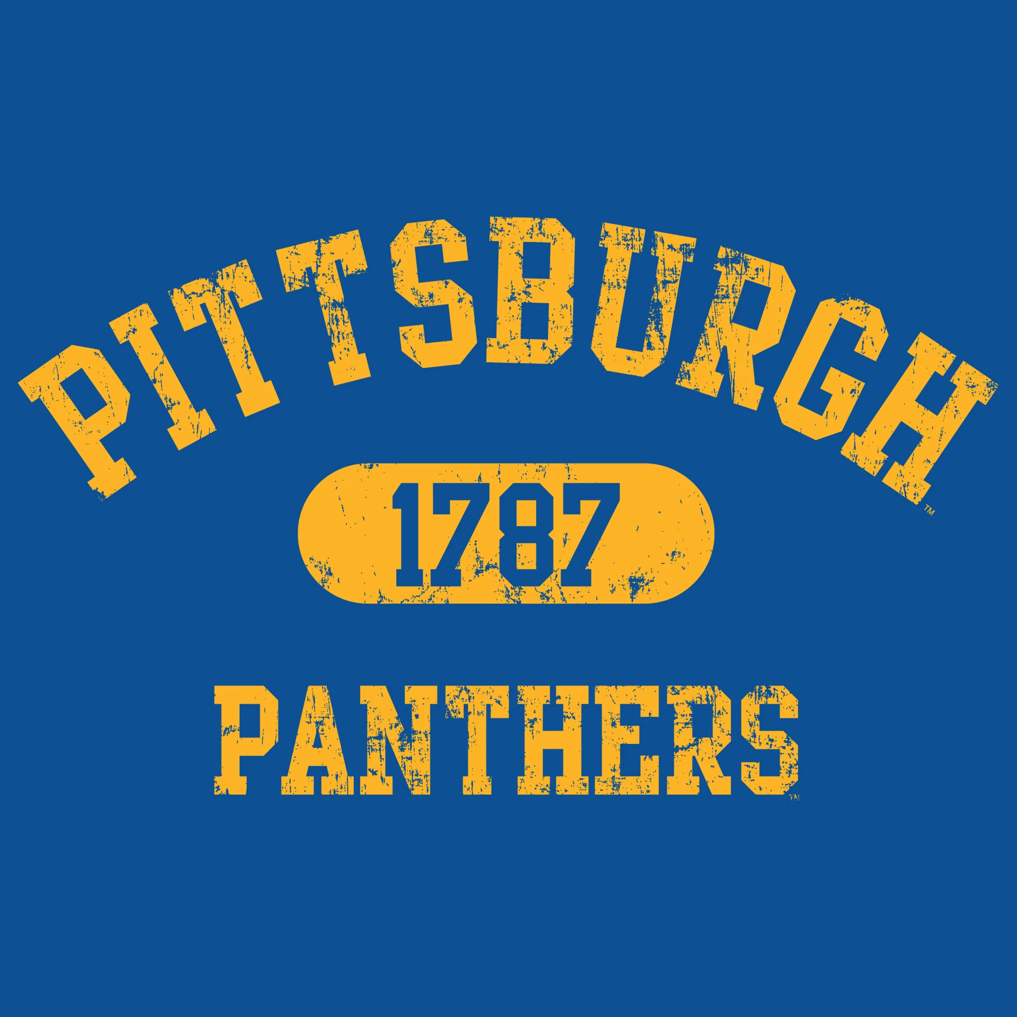 Pittsburgh Panthers Athletic Arch Hoodie - Royal - Image 2