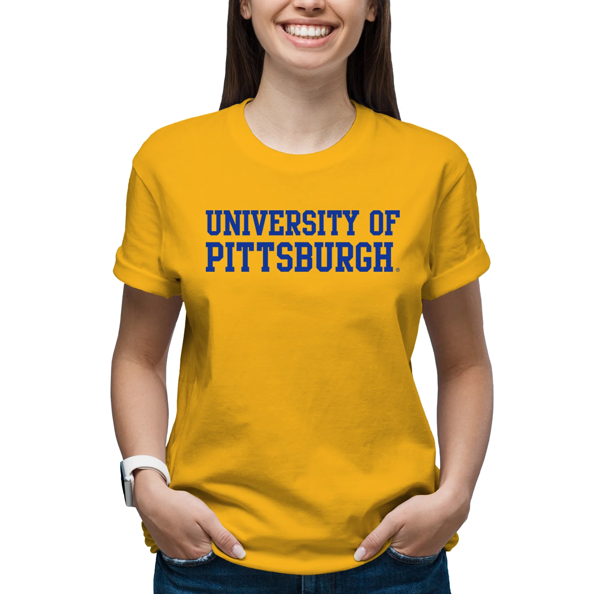 Pittsburgh Panthers Basic Block T-Shirt - Image 7